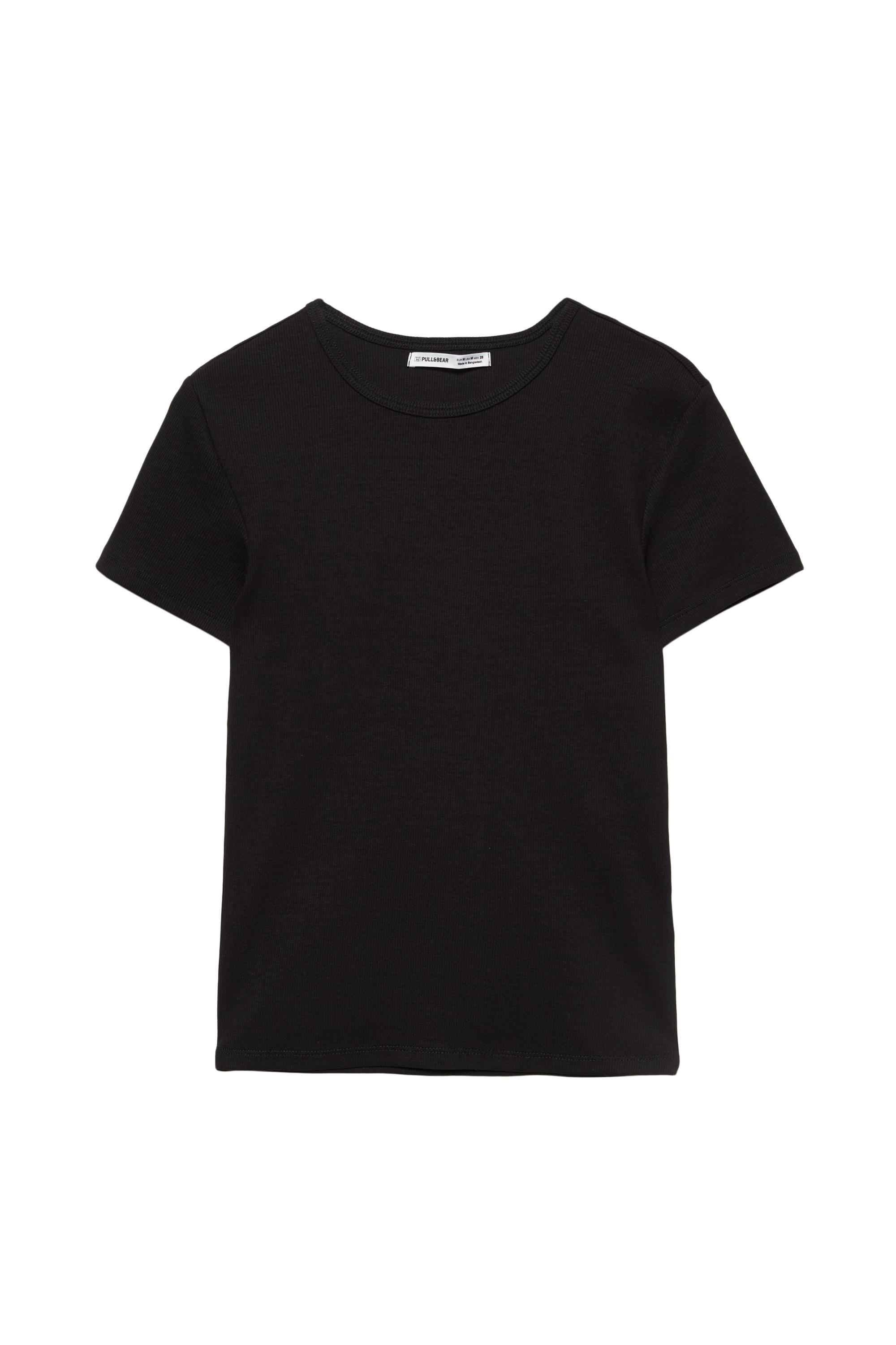 Fitilli kısa kollu t-shirt - Görsel 19