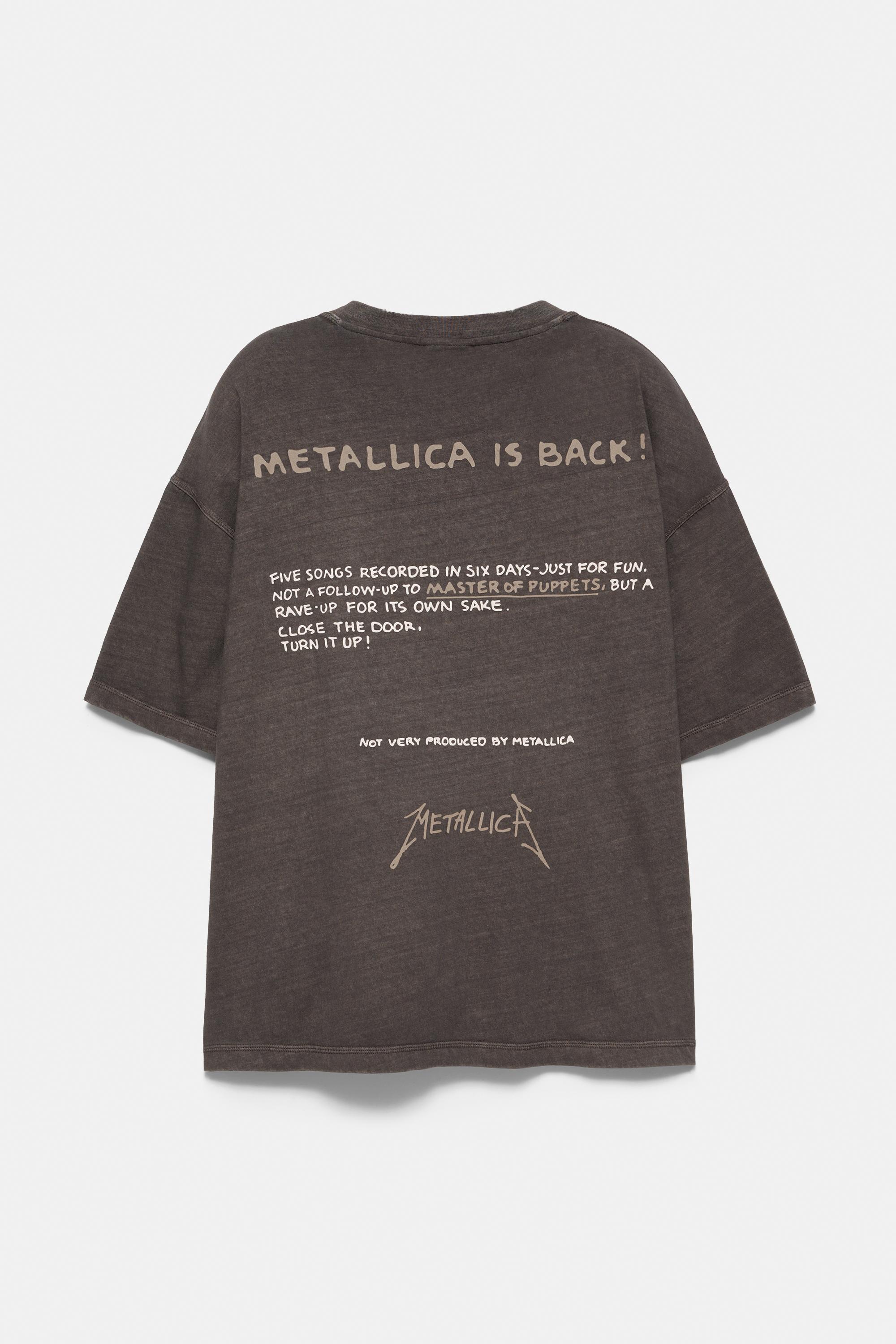 Metallica T-shirt — Anthracite grey