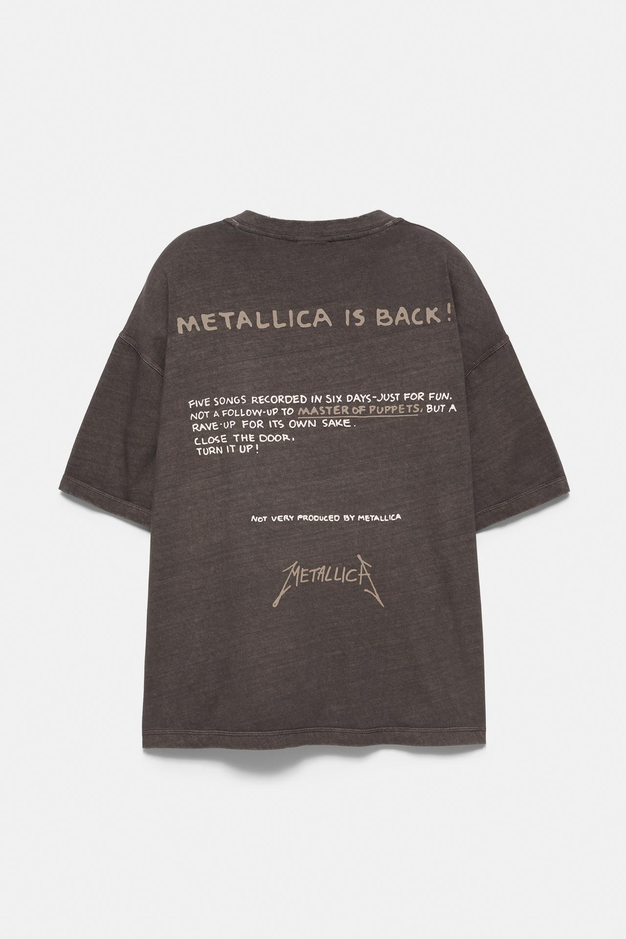 Metallica T-shirt — Anthracite grey