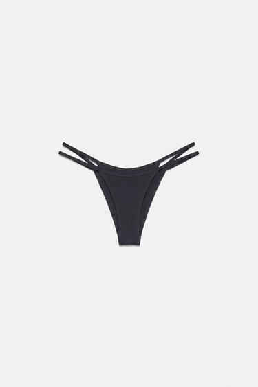 Double-effect bikini bottoms — Black 4