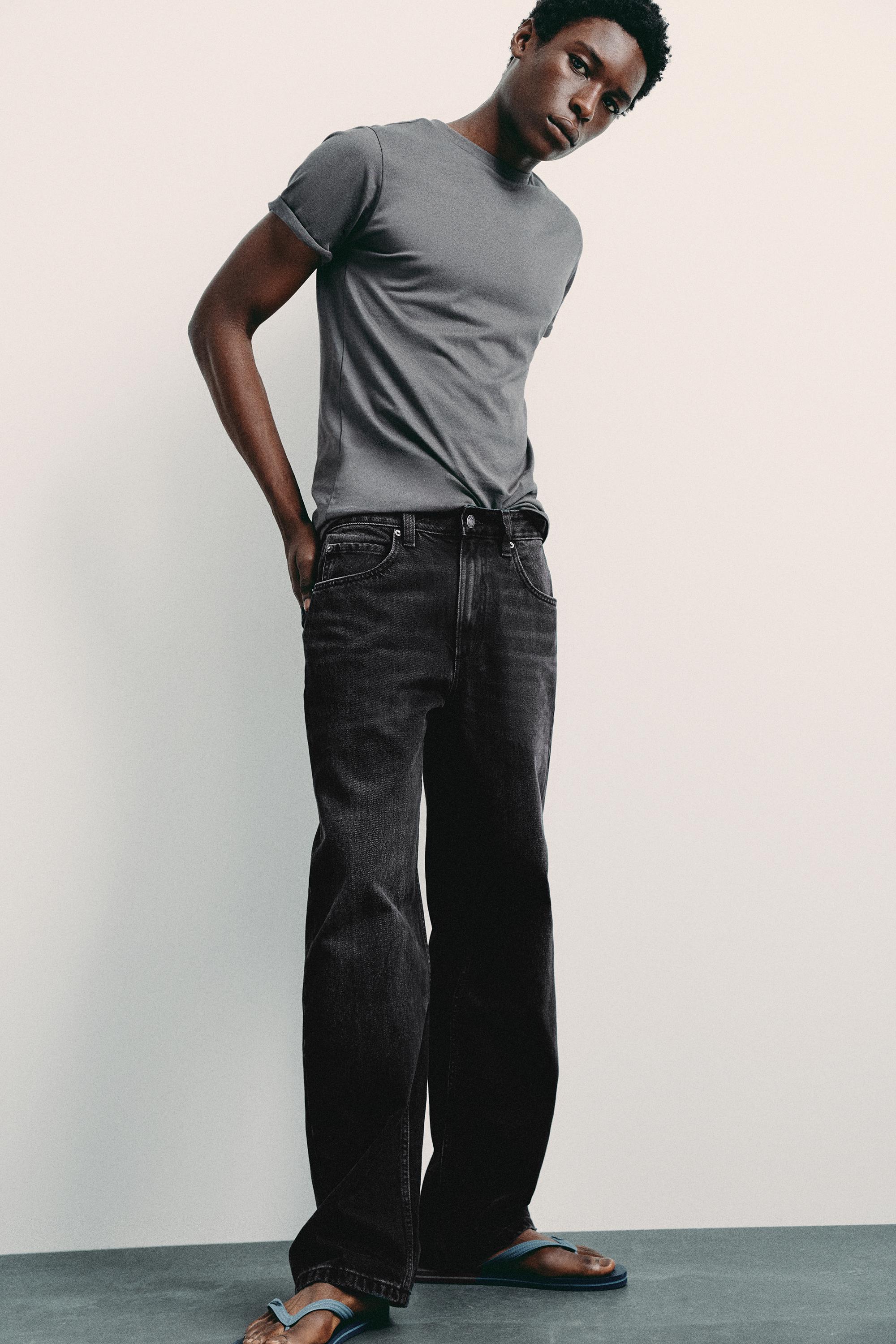 Baggy jeans — Faded black