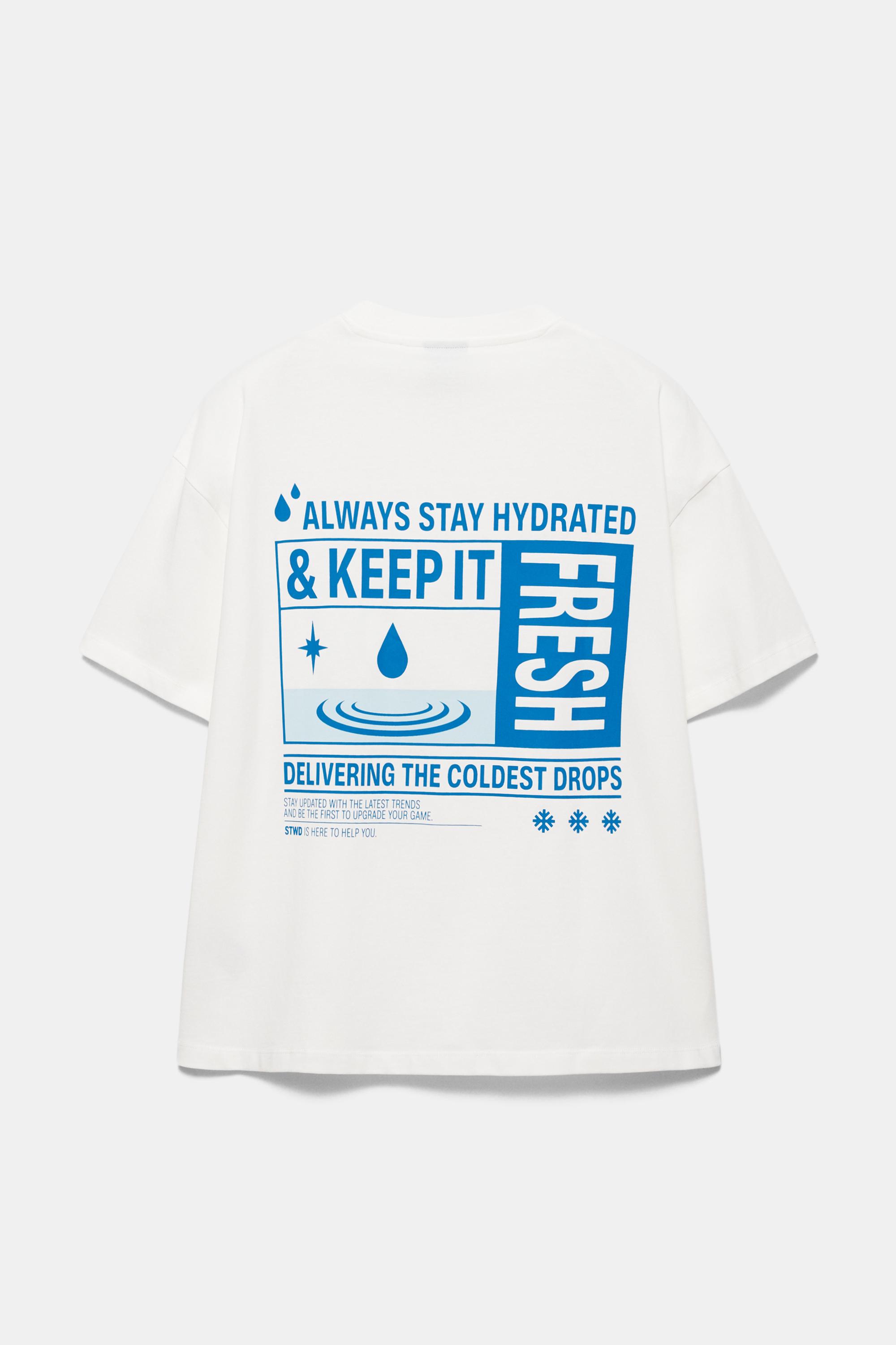 Kısa kollu grafik baskılı t-shirt - Görsel 2