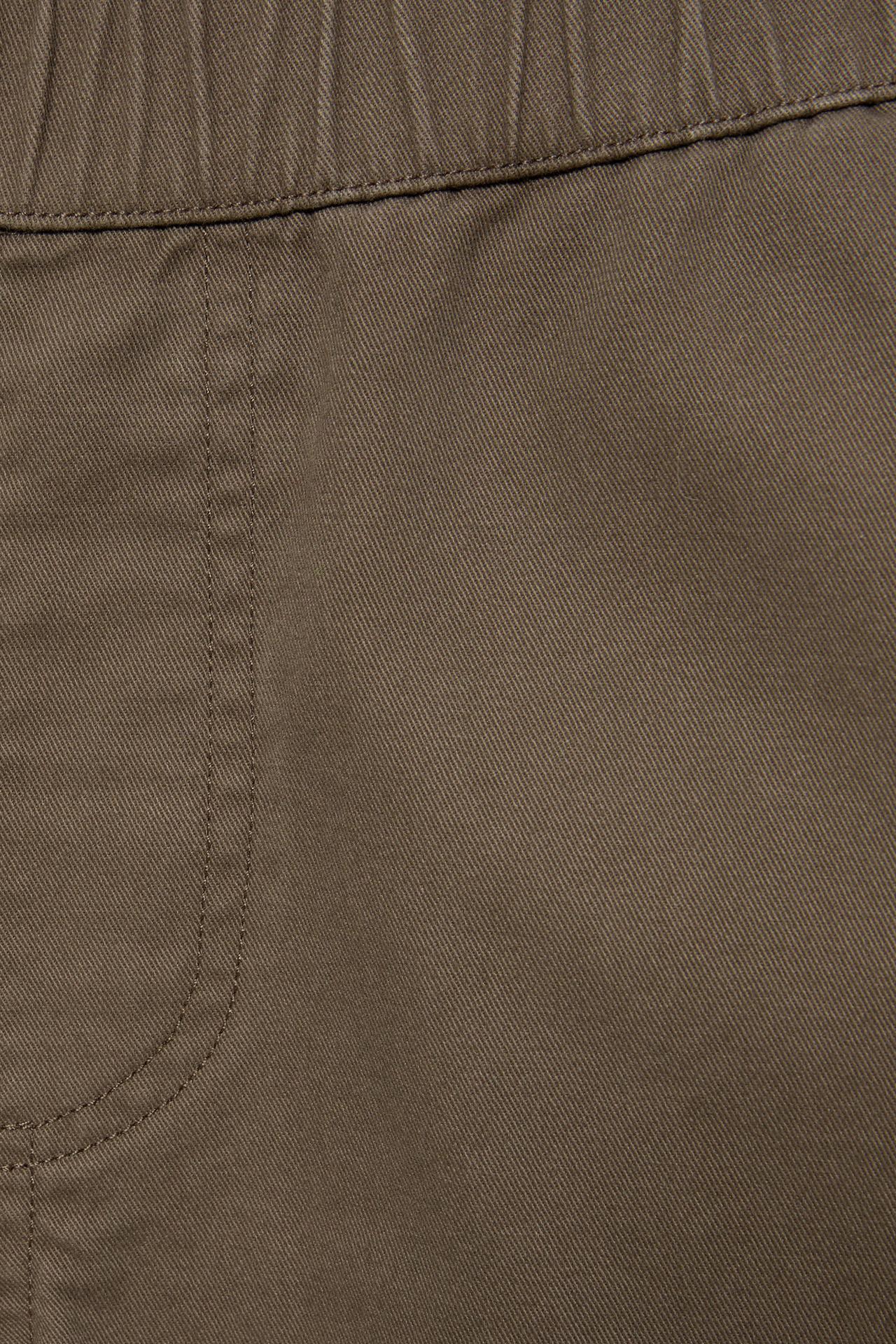 Barrel-leg trousers — Brown
