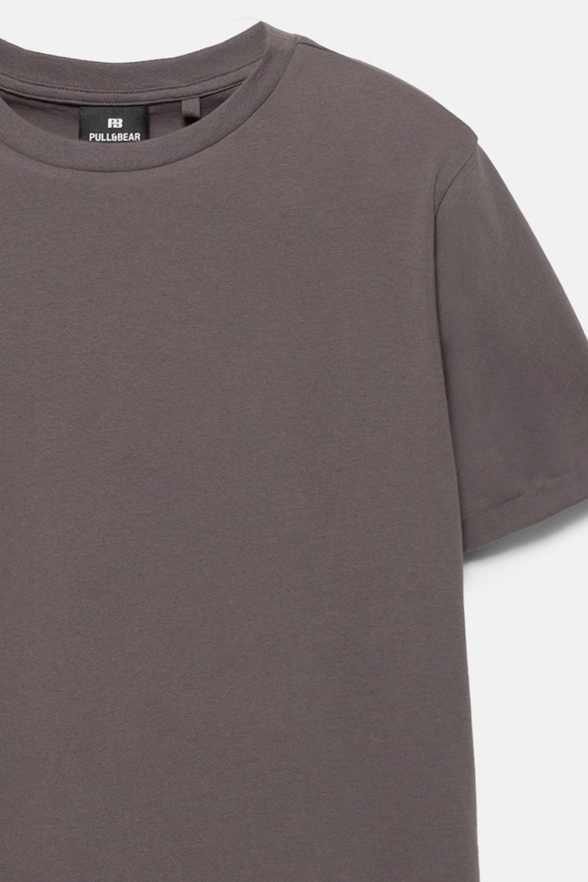 Muscle fit T-shirt — Anthracite grey
