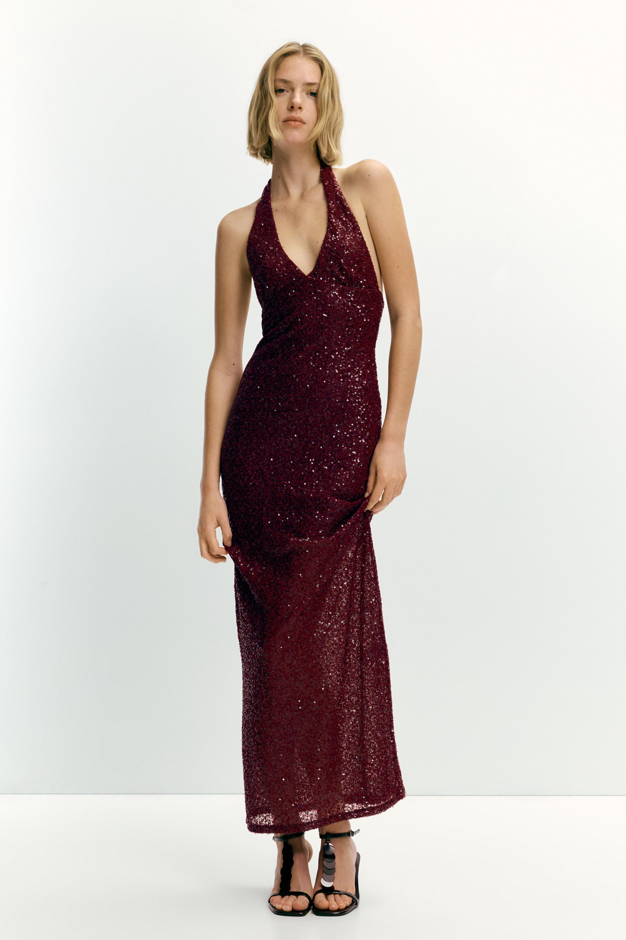 robe de soirée pull and bear
