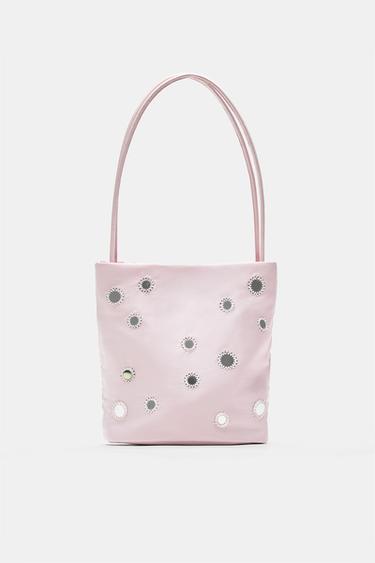 Mirror shoulder bag — Pink 1