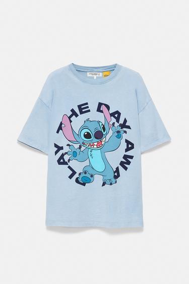 Short sleeve Stitch T-shirt — Faded blue 5