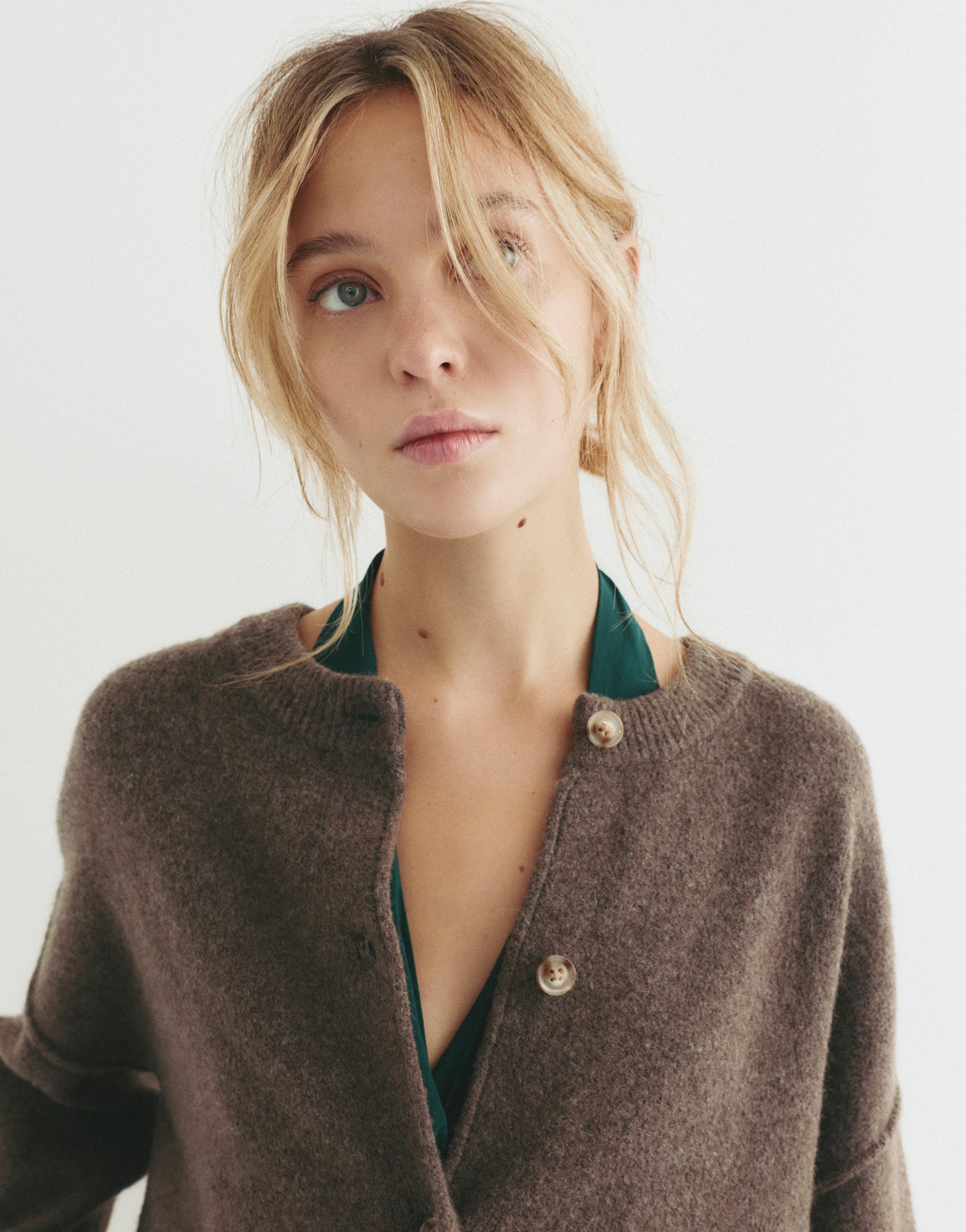 Yumuşak örgü hırka - Görsel 85