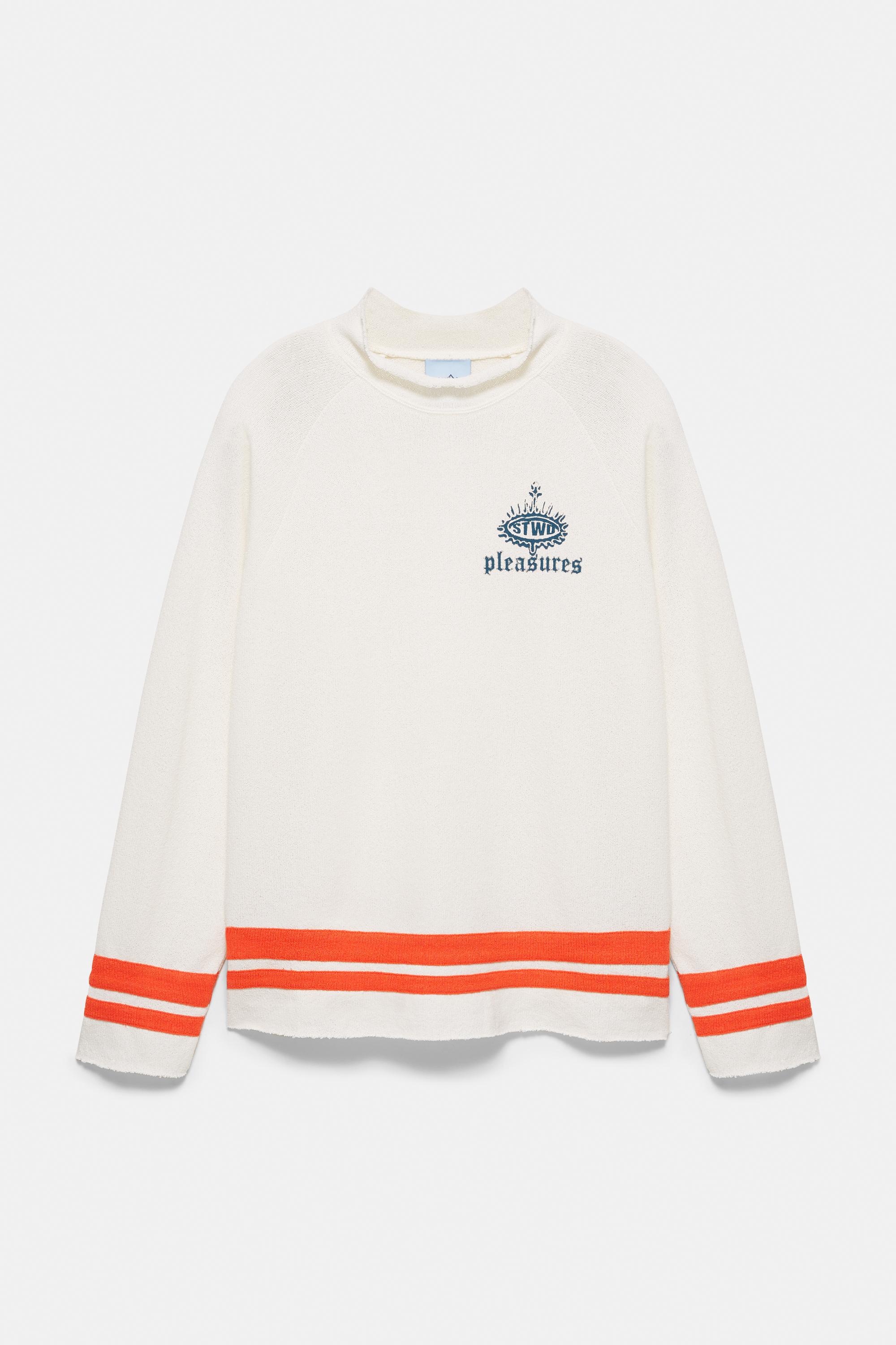 Pleasures x STWD jumper — Grey marl