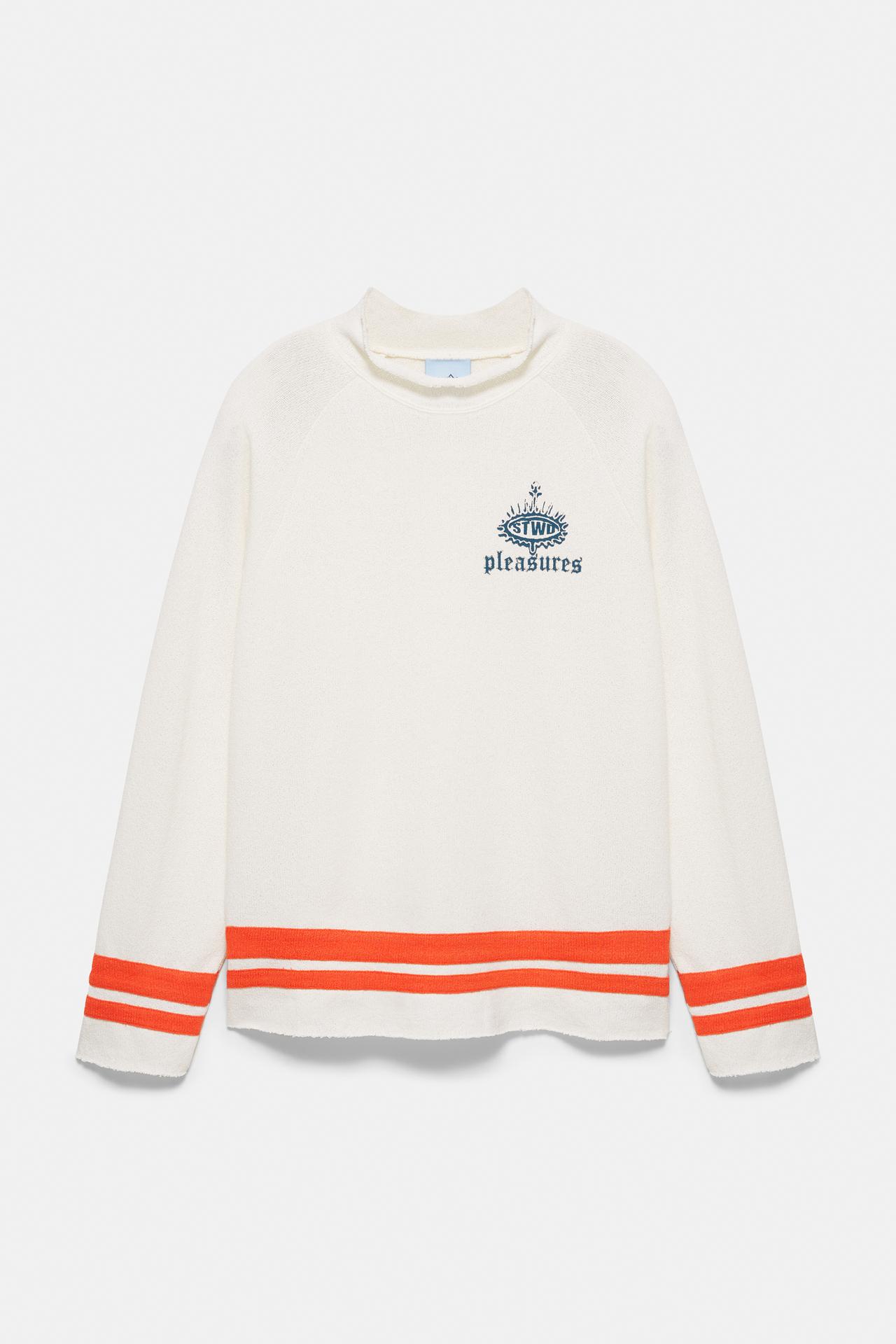 Pleasures x STWD jumper — Grey marl