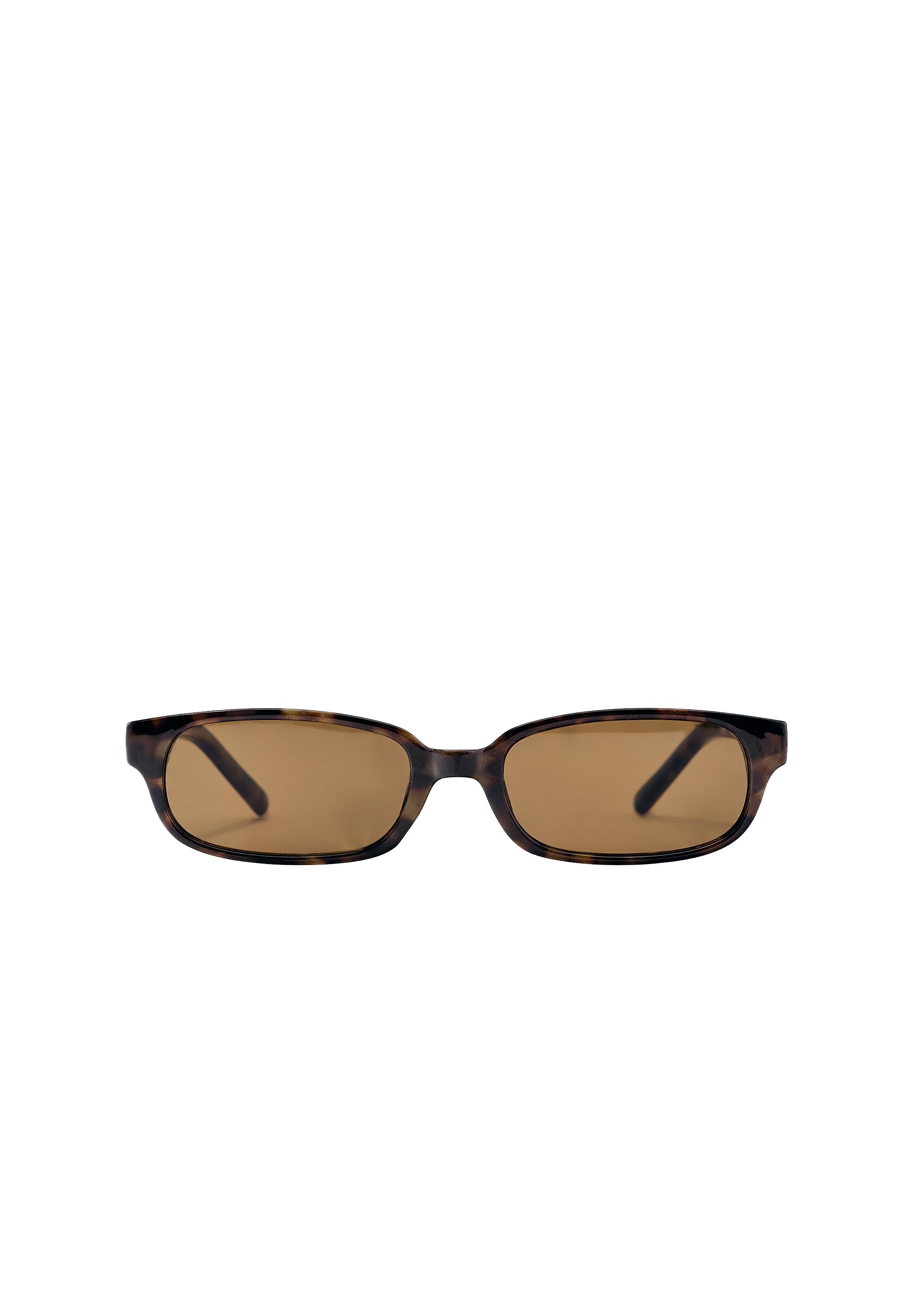 Rectangular sunglasses — Khaki marl