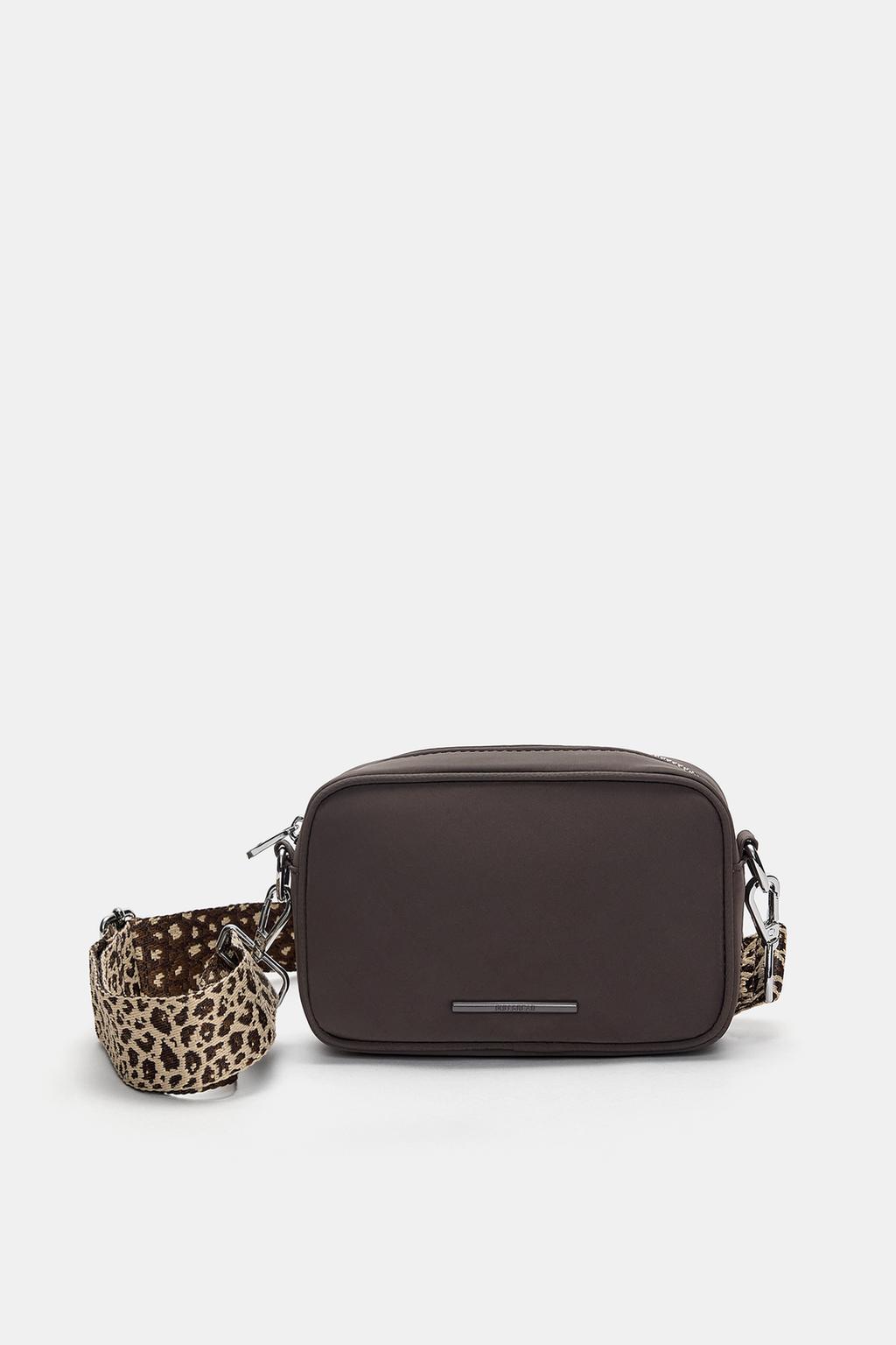 Bolso bandolera asa leopardo PULL&BEAR