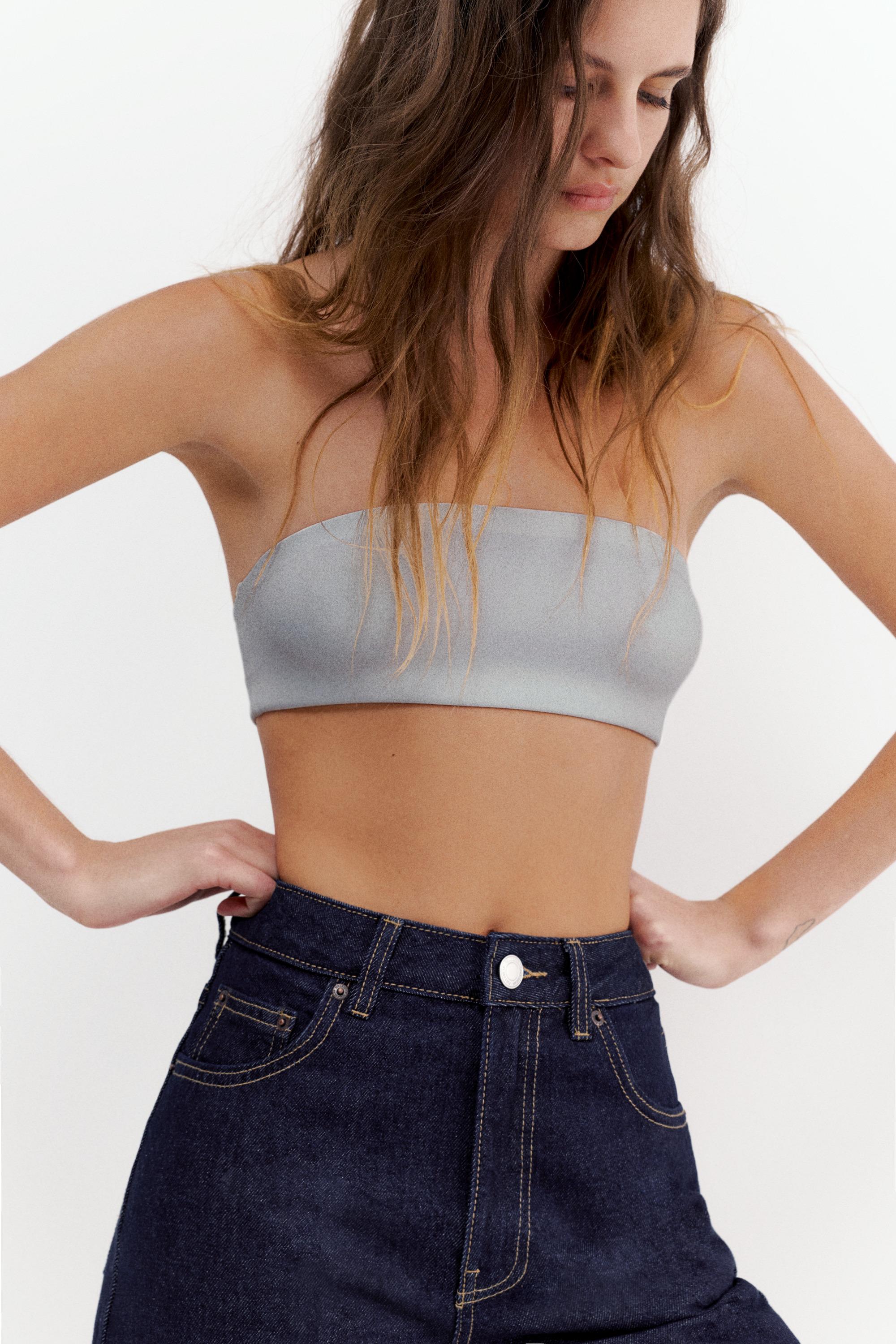 High-waist wide-leg jeans — Ink blue
