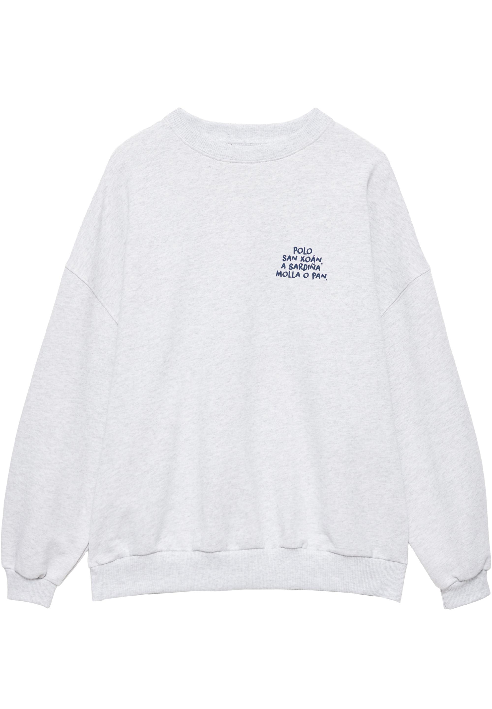 San Xoán Noite Meiga sweatshirt — Grey marl