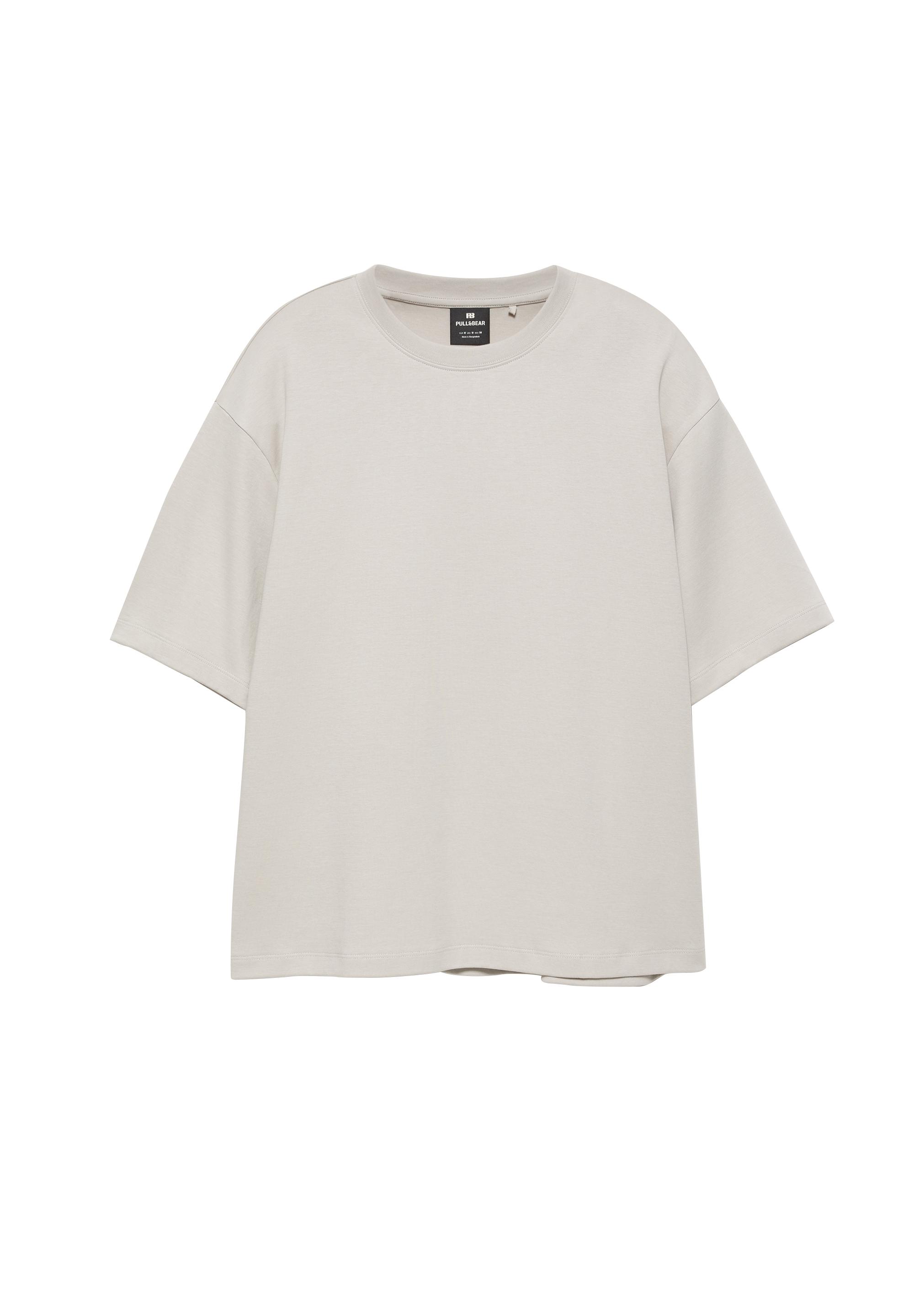 Boxy T-shirt — Stone