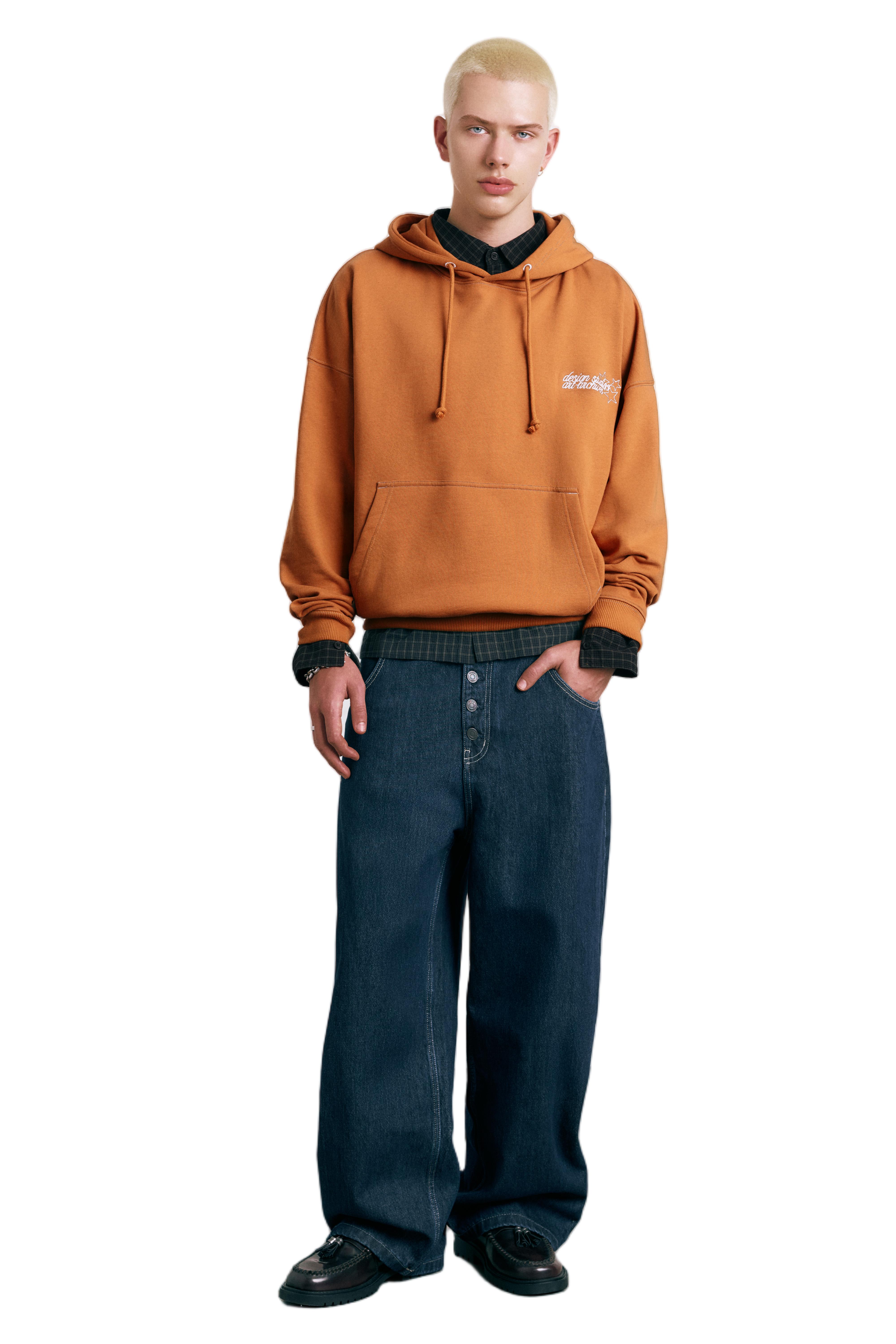 STWD yıldız kapüşonlu sweatshirt - Görsel 23