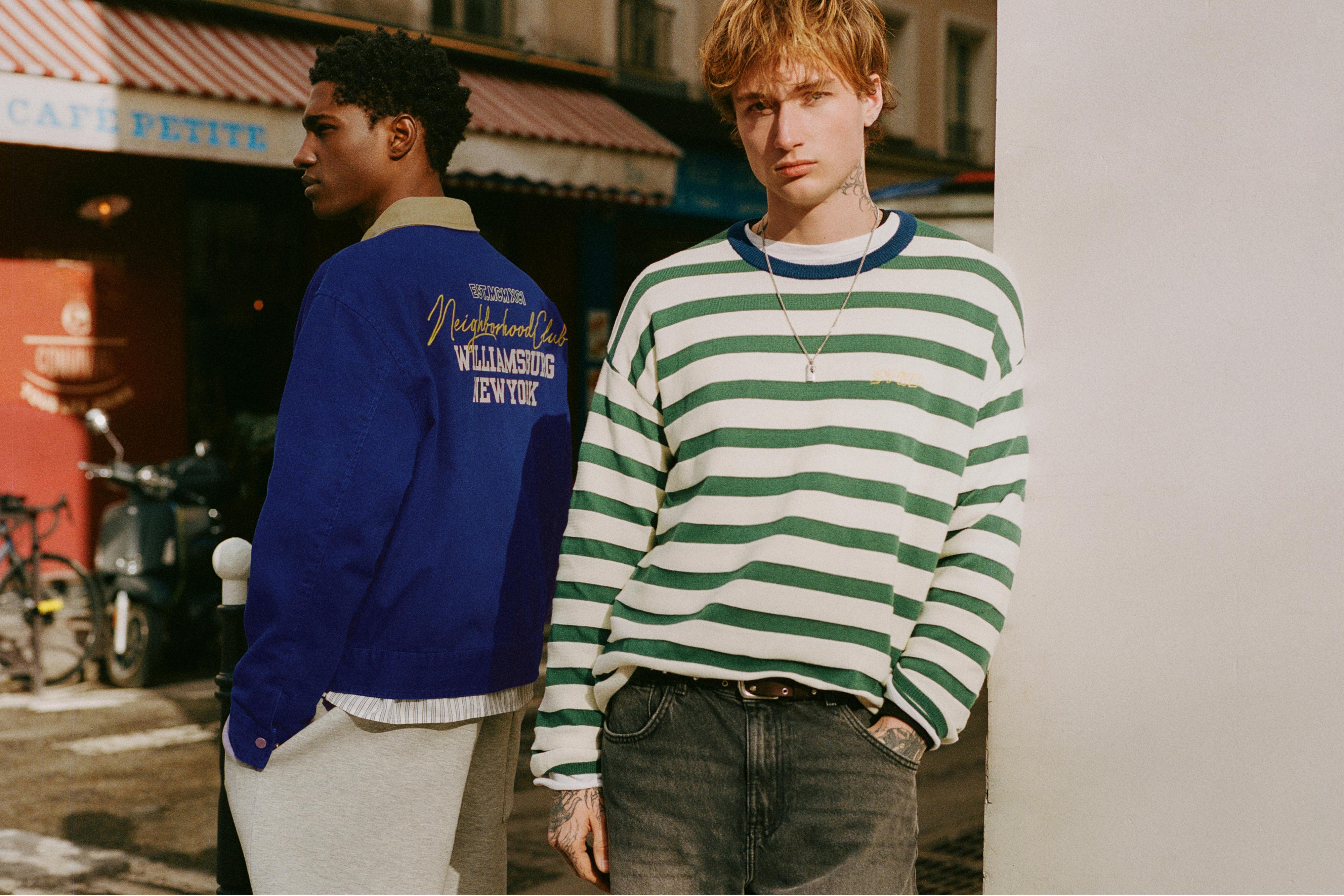 Çizgili örgü tişört - Görsel 20