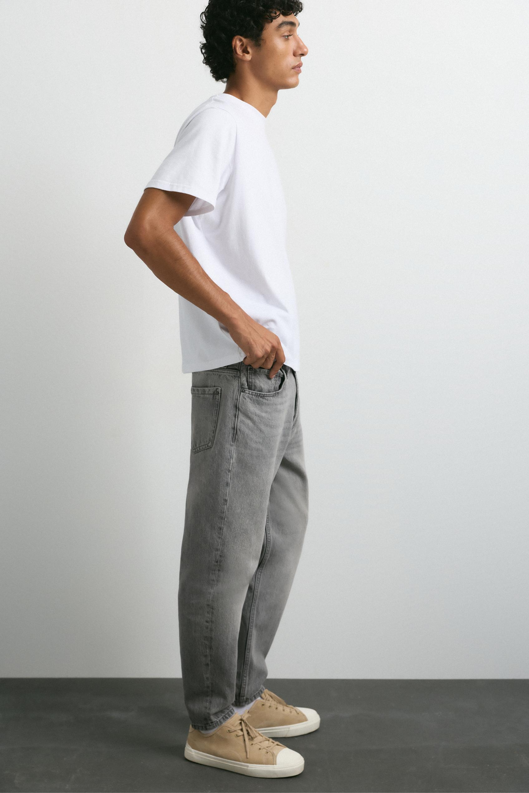 Standard jeans — Pale grey