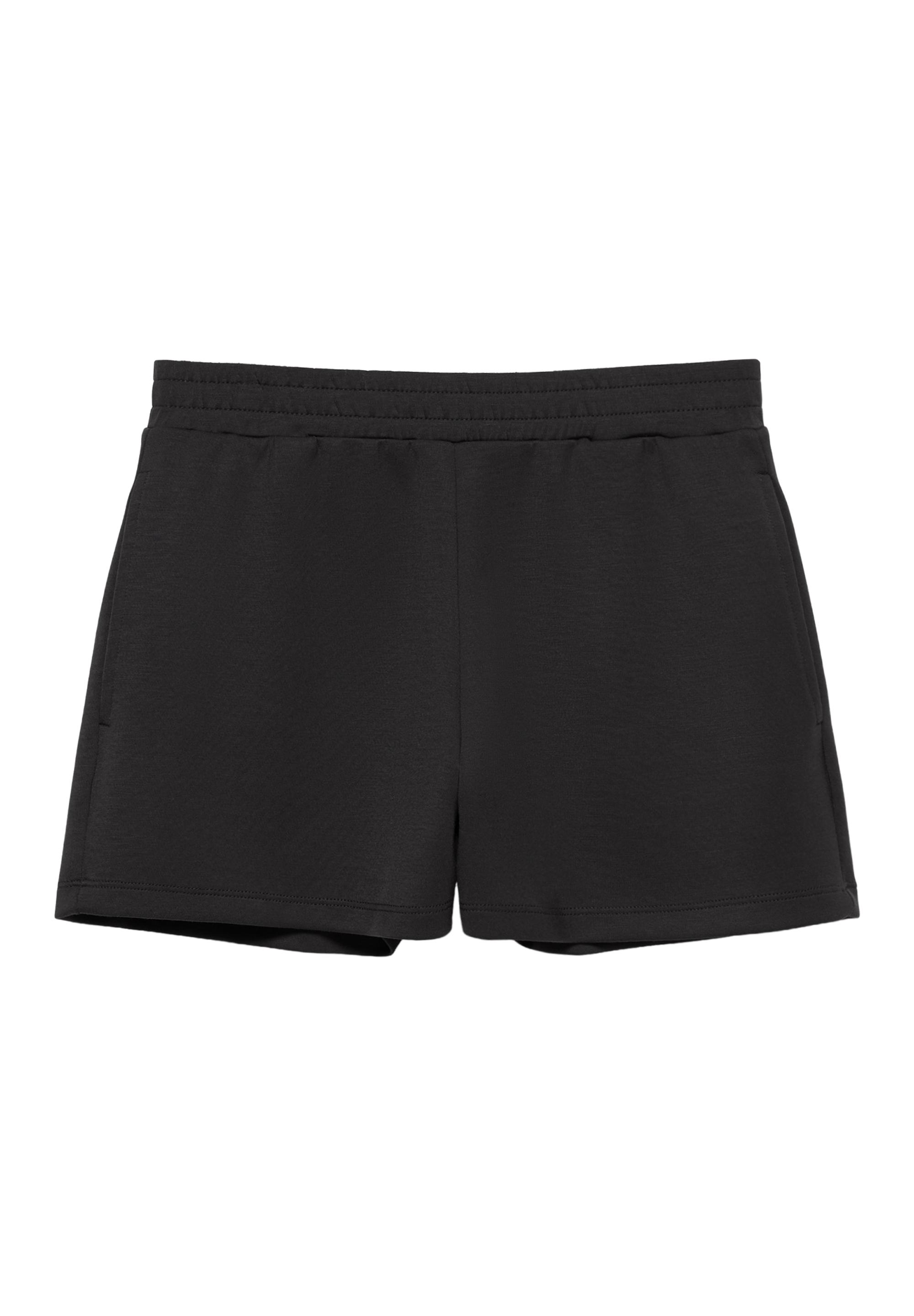 Soft touch sports shorts — Black
