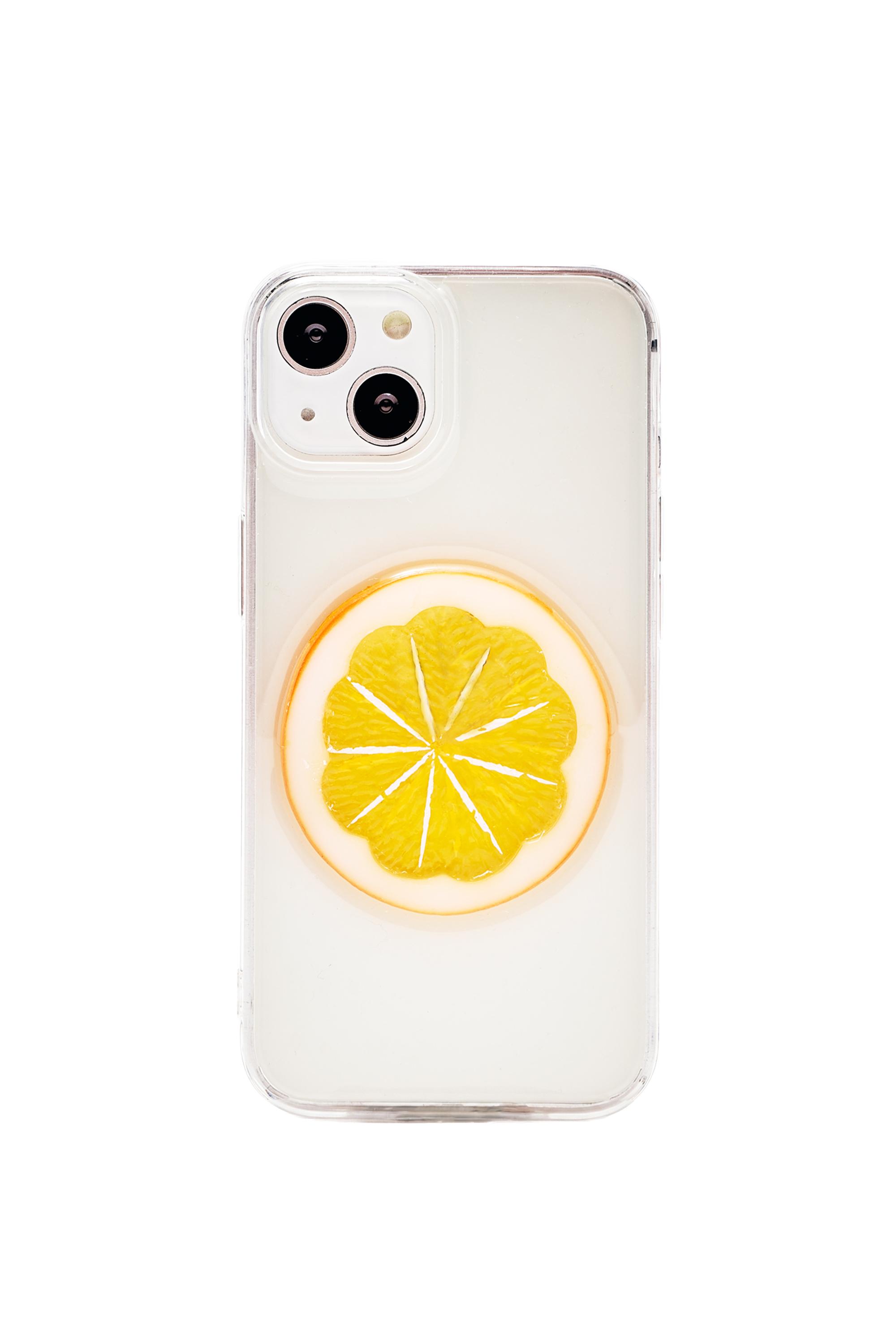 Pull&Bear Meyve desenli şeffaf iPhone kılıfı görsel 3