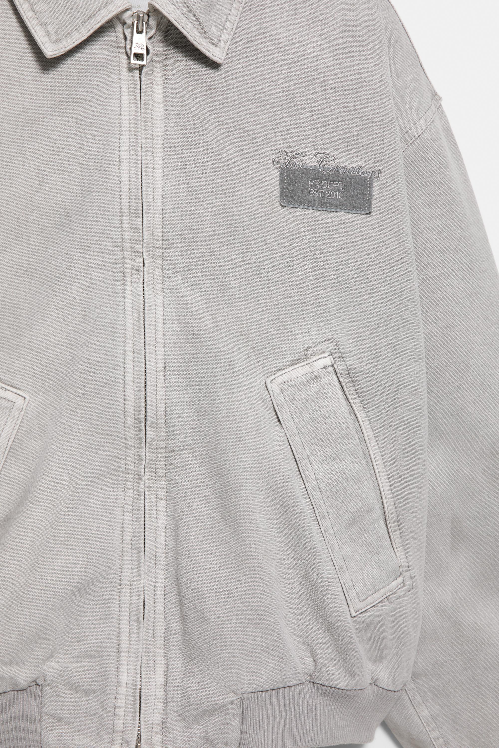 İşlemeli yama detaylı ceket - Görsel 5