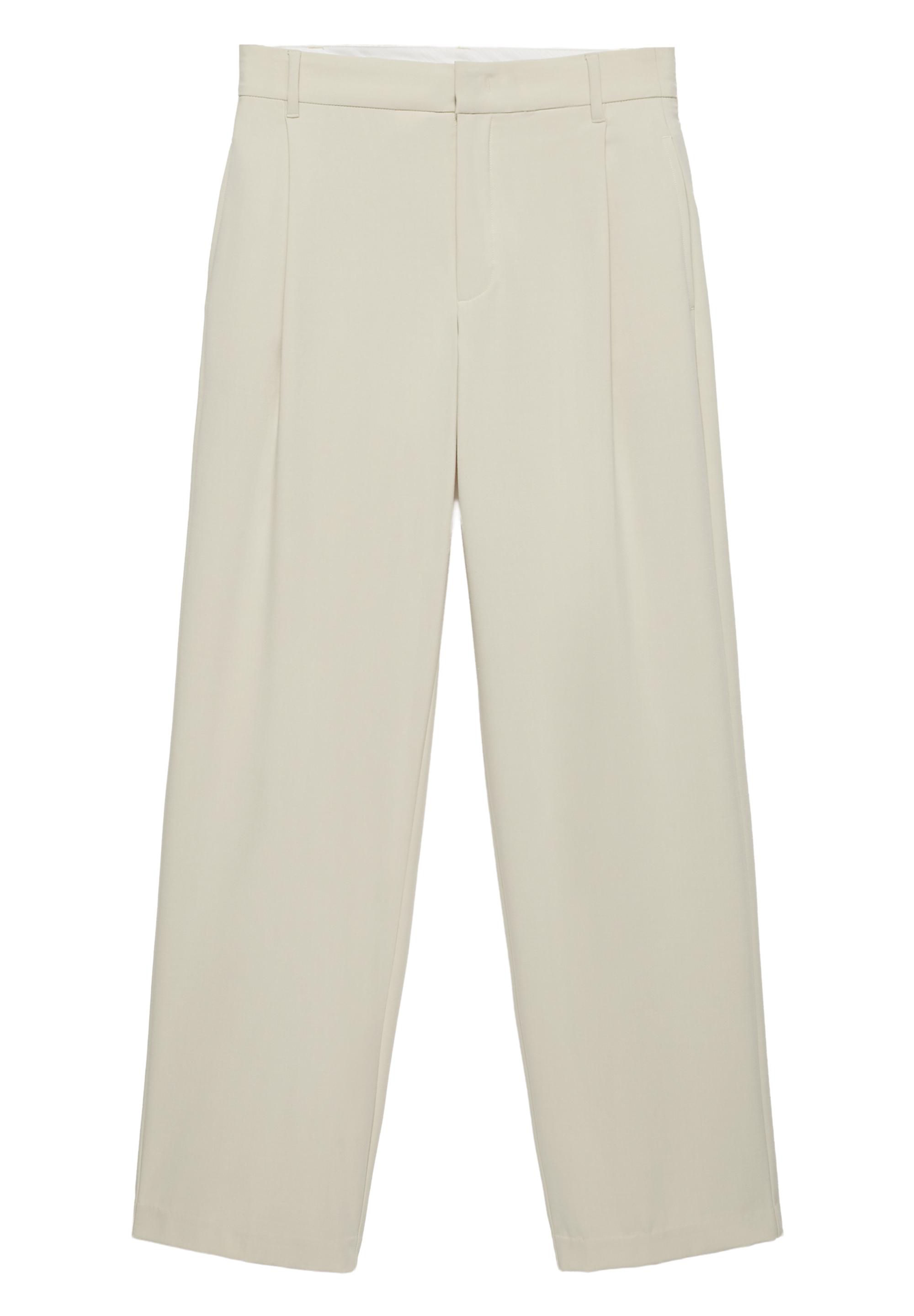 Darted smart trousers — Vanilla