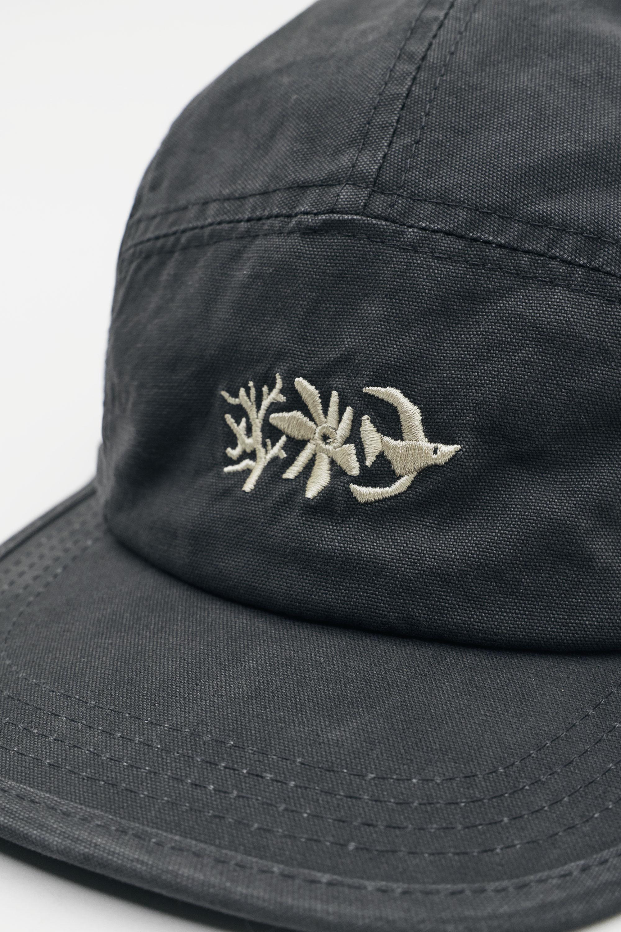 5 panelli nakışlı şapka - Görsel 5