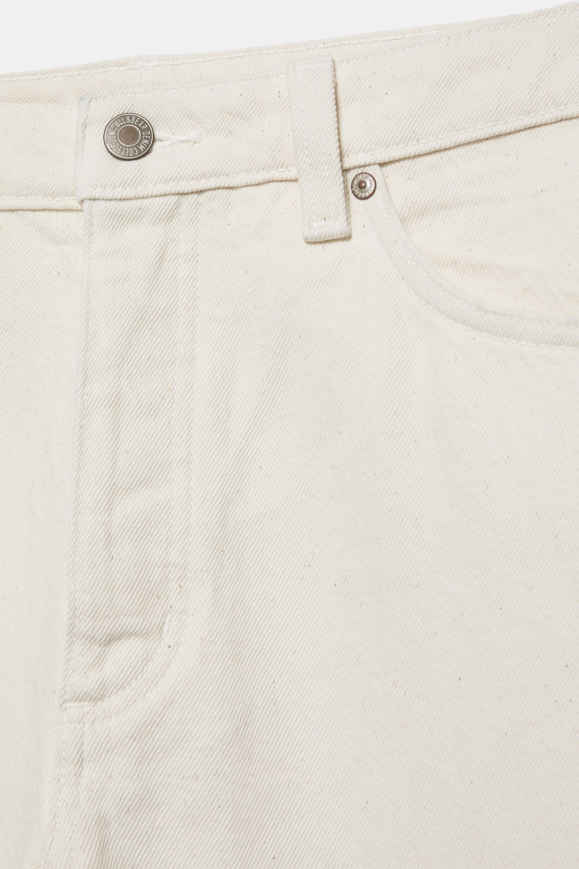 Selvedge straight fit jean - Görsel 6