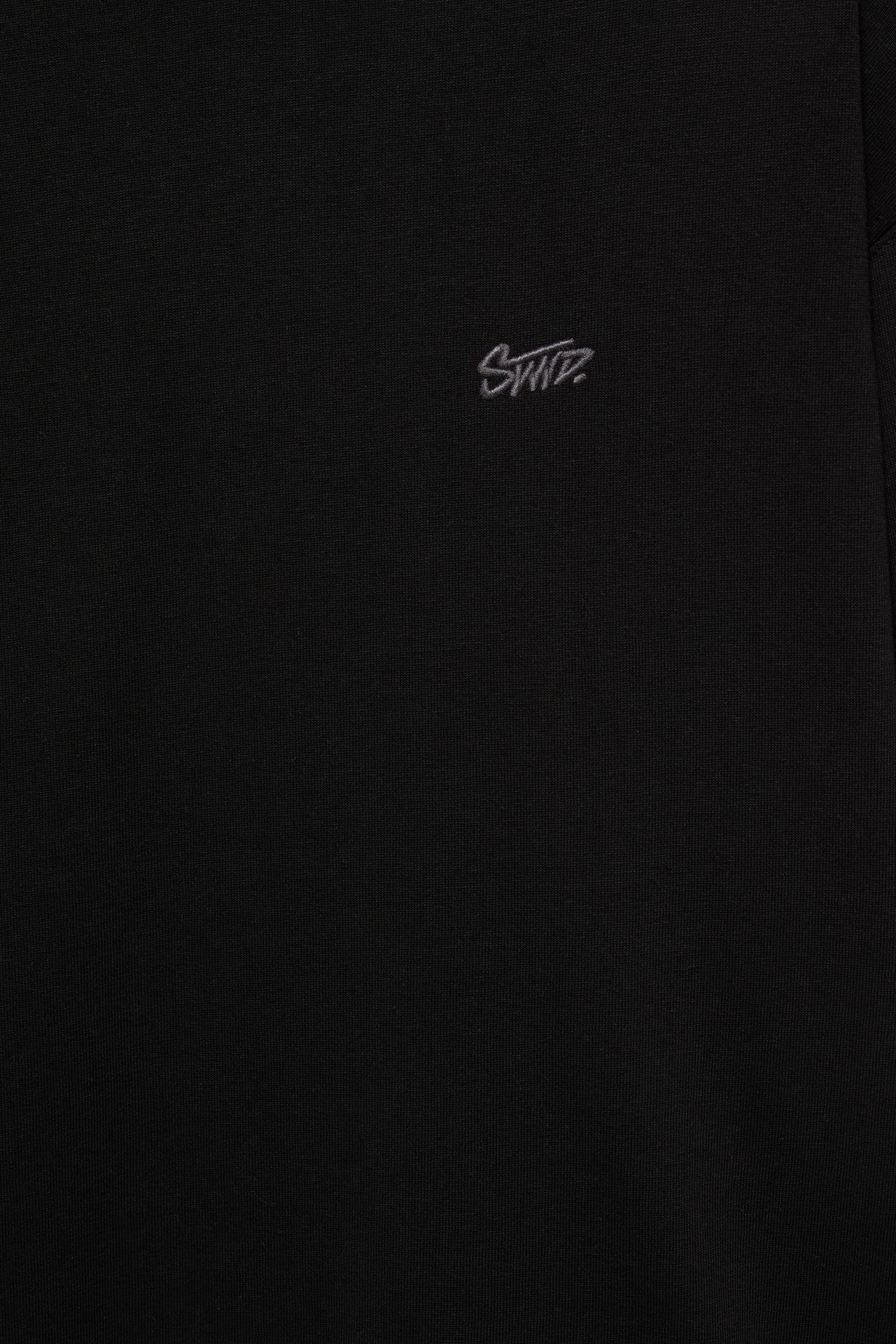 STWD long sleeve T-shirt — Black