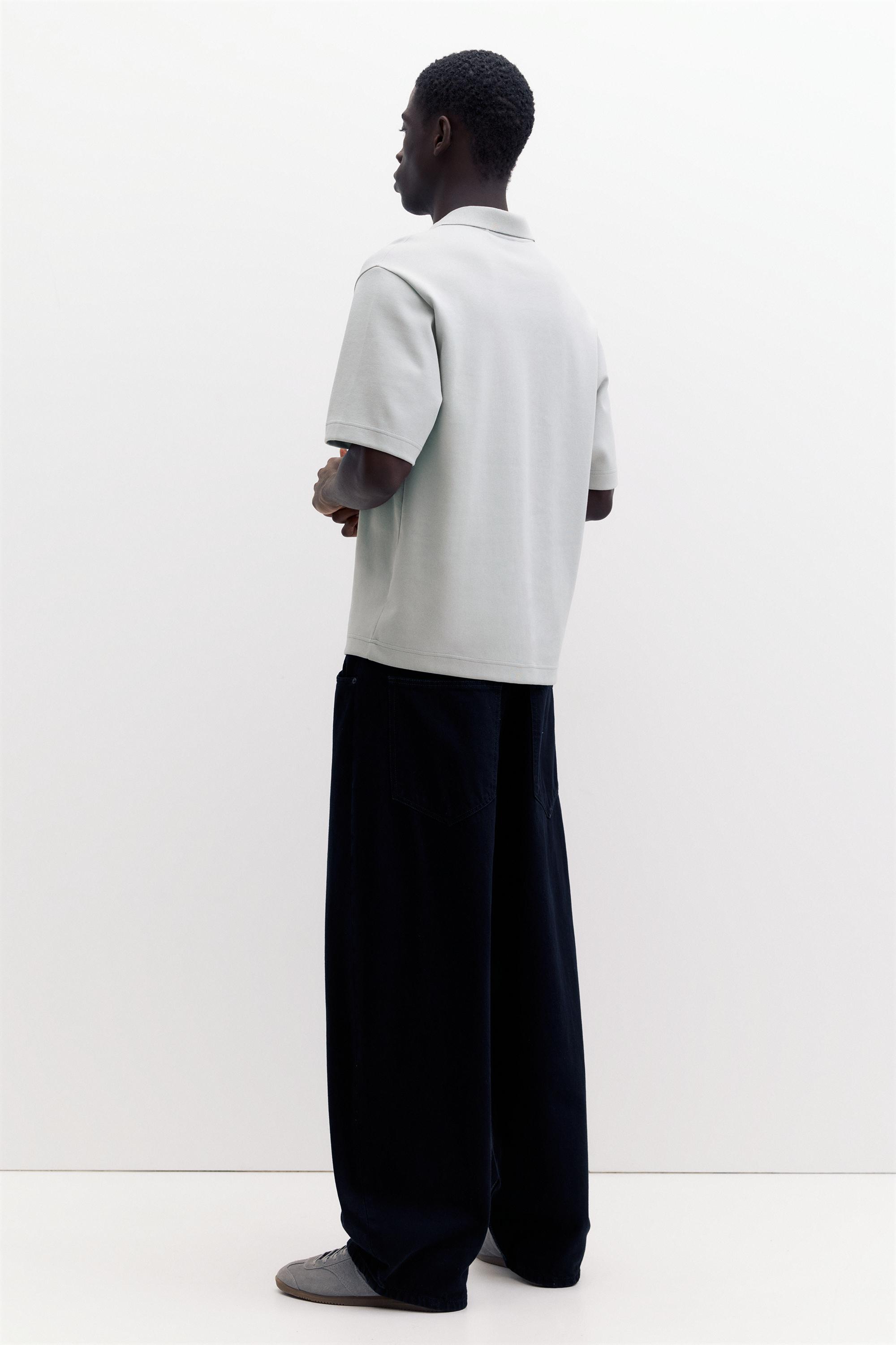 Kısa kollu interlok polo - Görsel 76