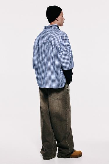 Wide-leg jeans — Brown 2