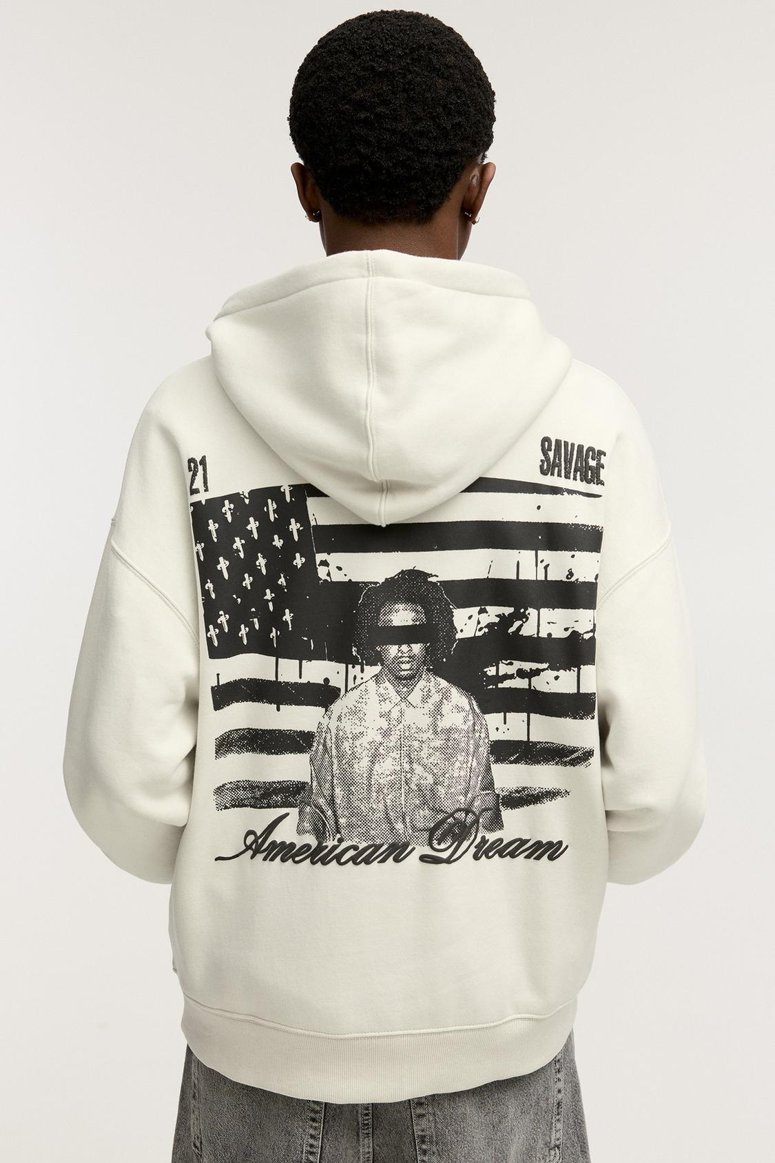 American Dream Sudaderas De Pull&bear Capucha Ropa Savage