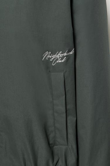 Embroidered jacket — Bluish green 8