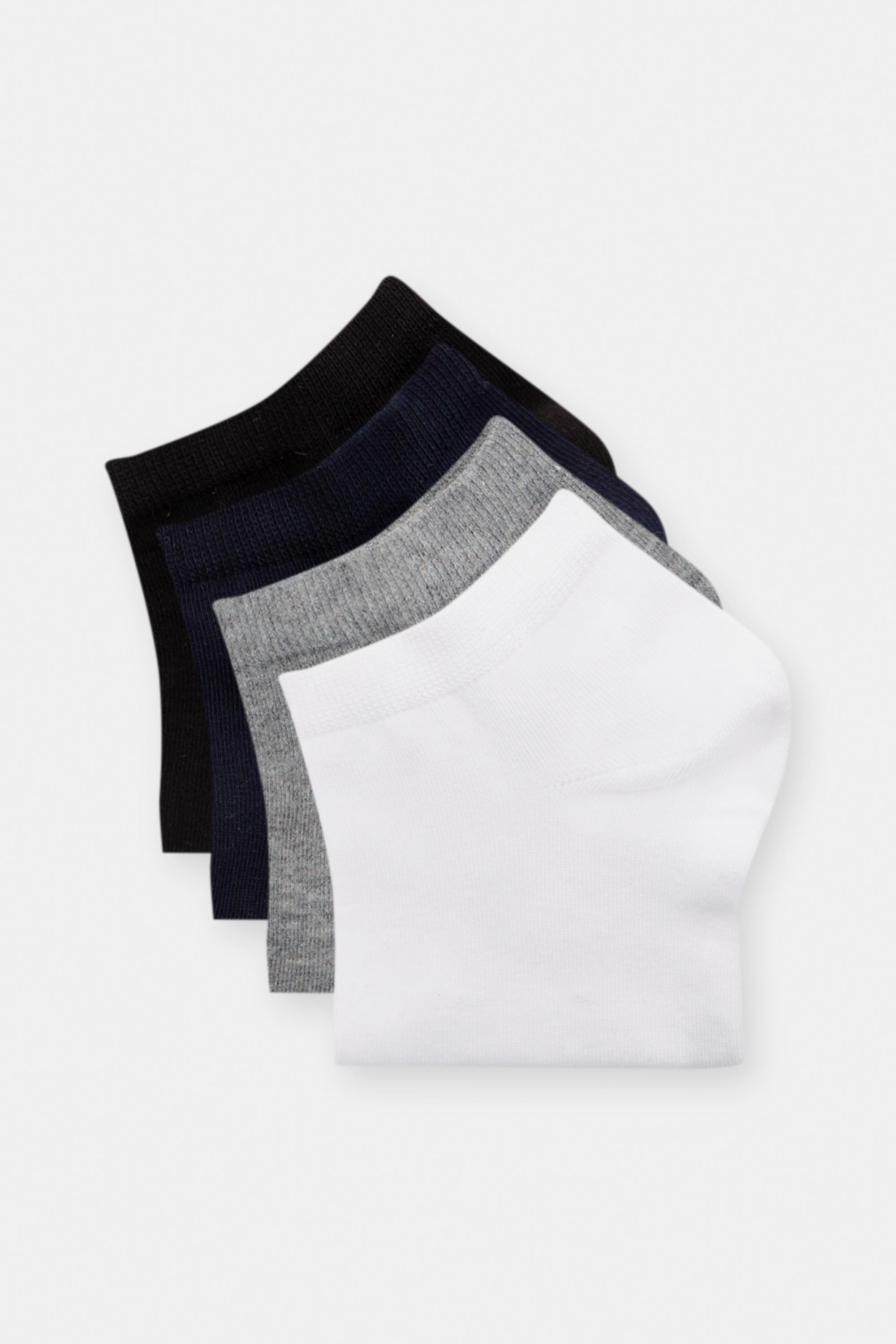 4'lü basic kısa çorap seti - Görsel 2