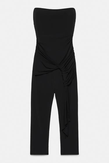 Strapless jumpsuit — Black 7
