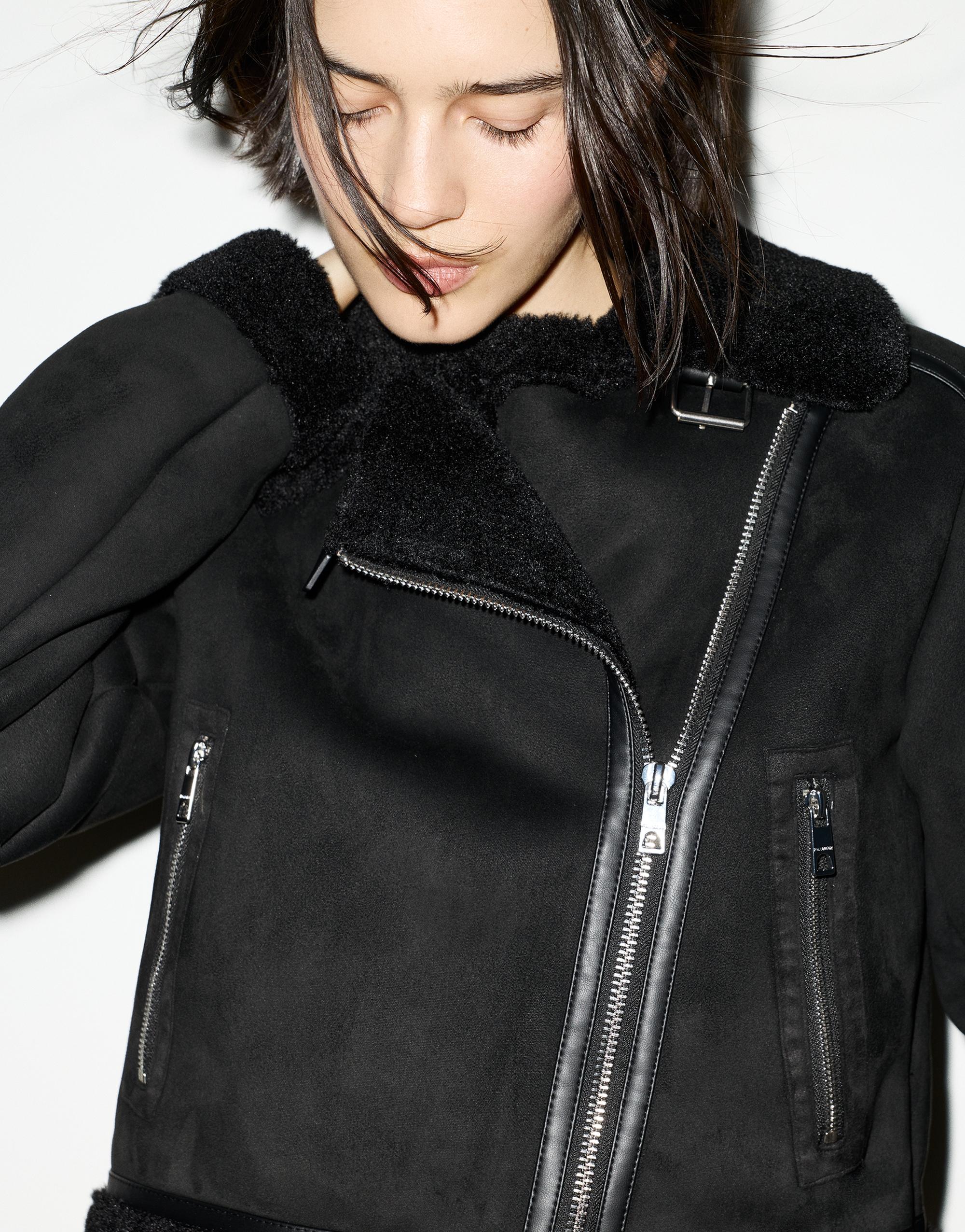 Short Reversible Jacket — Black