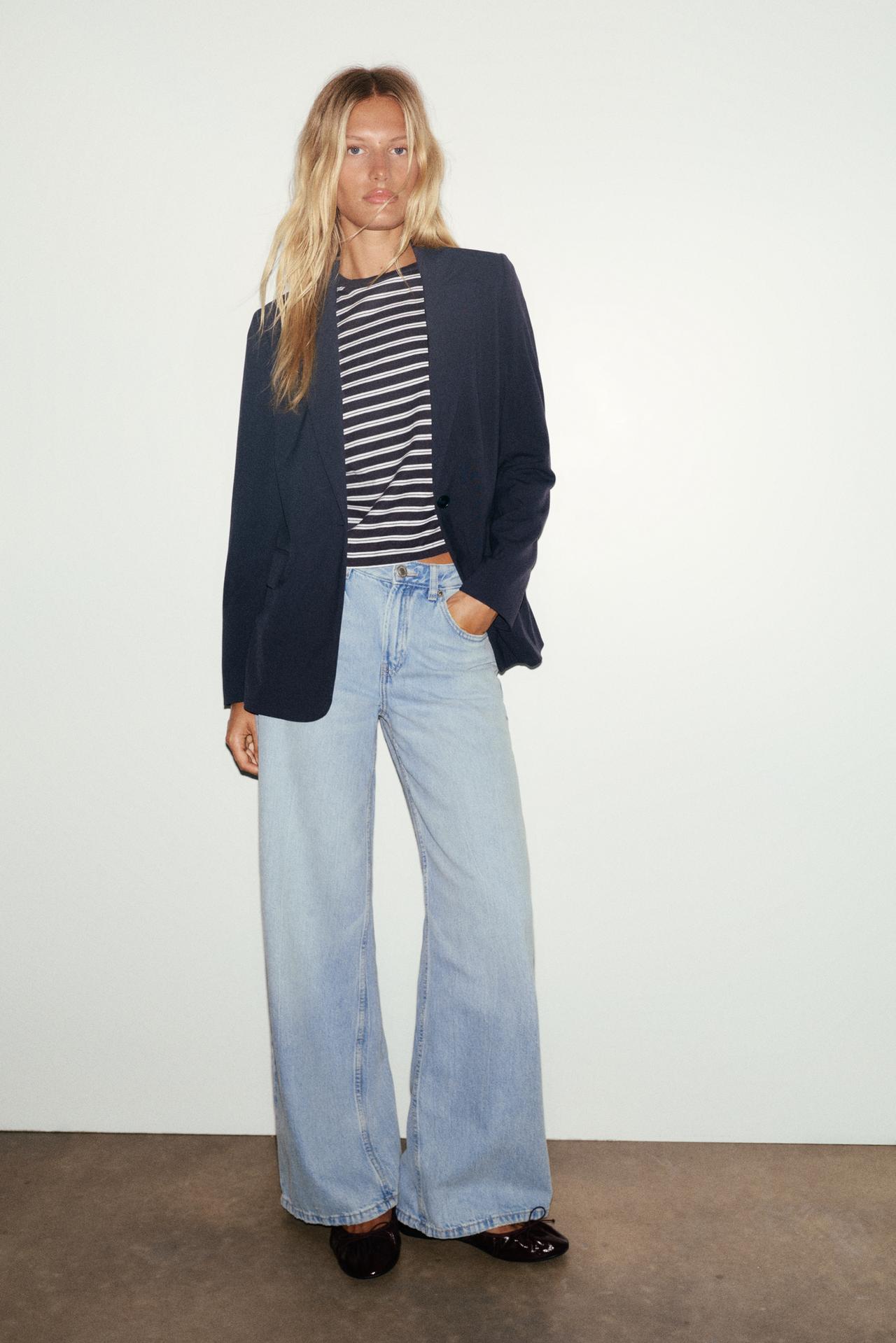 Basic blazer — Dark navy