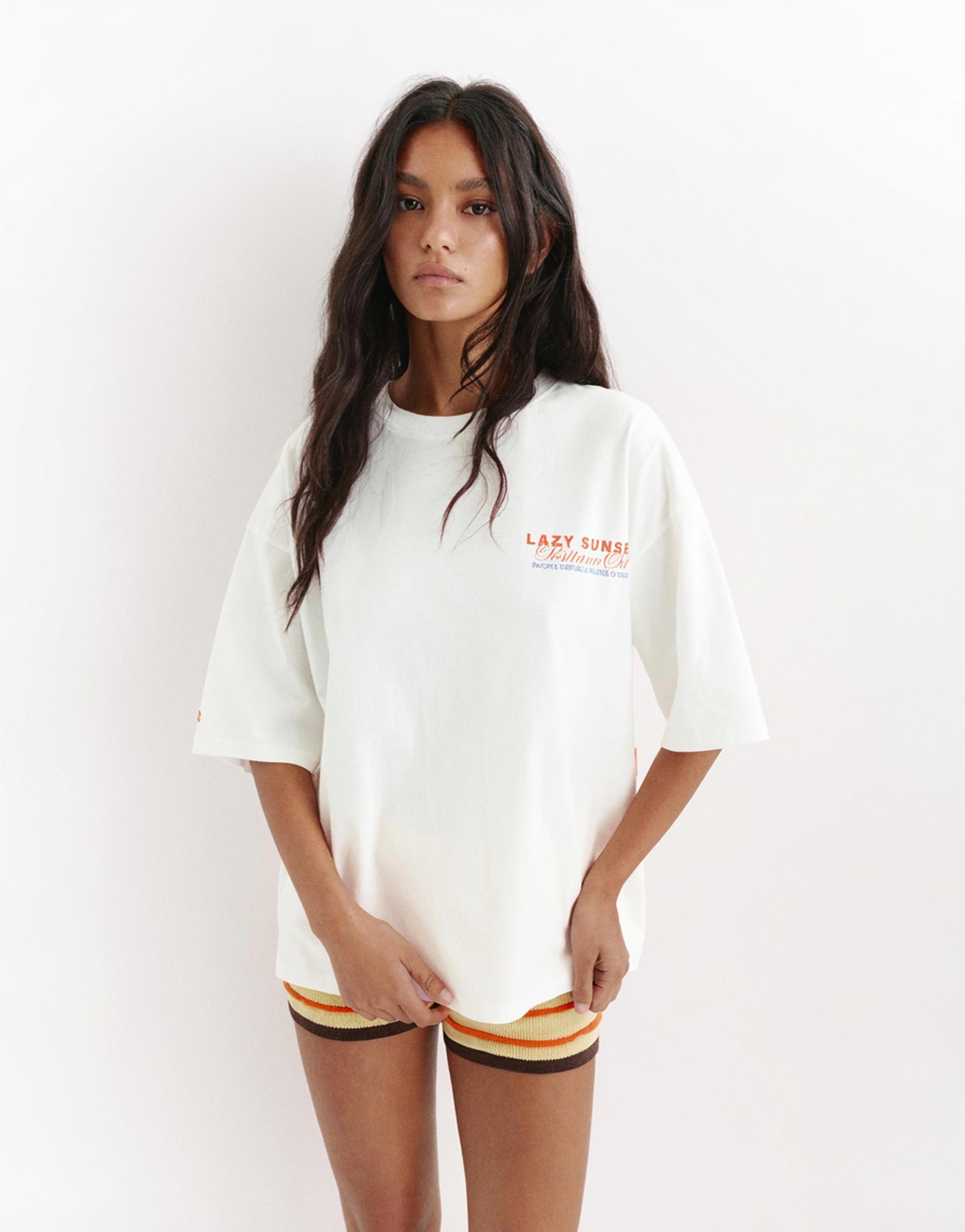 Hammock graphic T-shirt — Ice