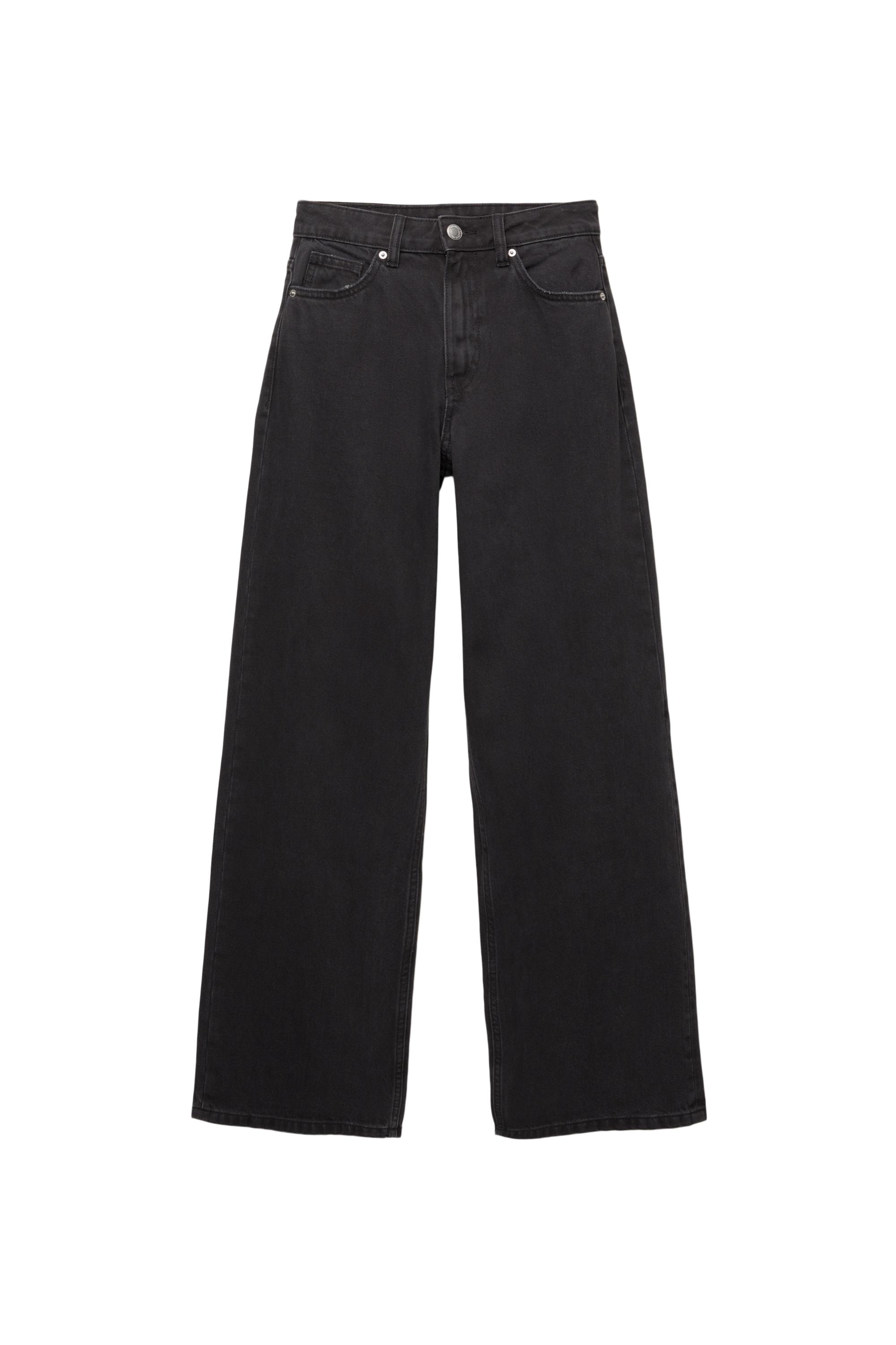 Wide leg yüksek bel jean