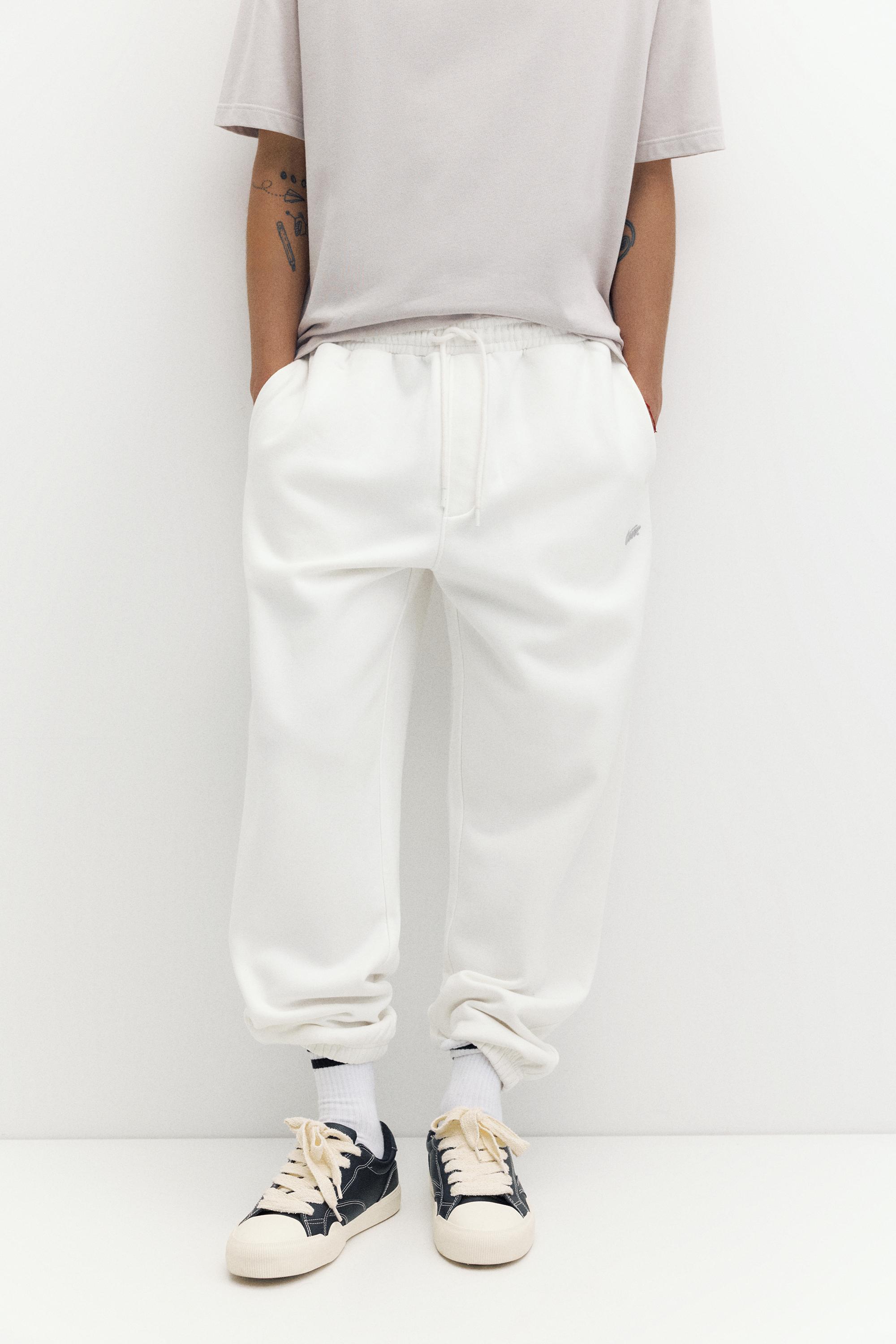 STWD joggers — Off white