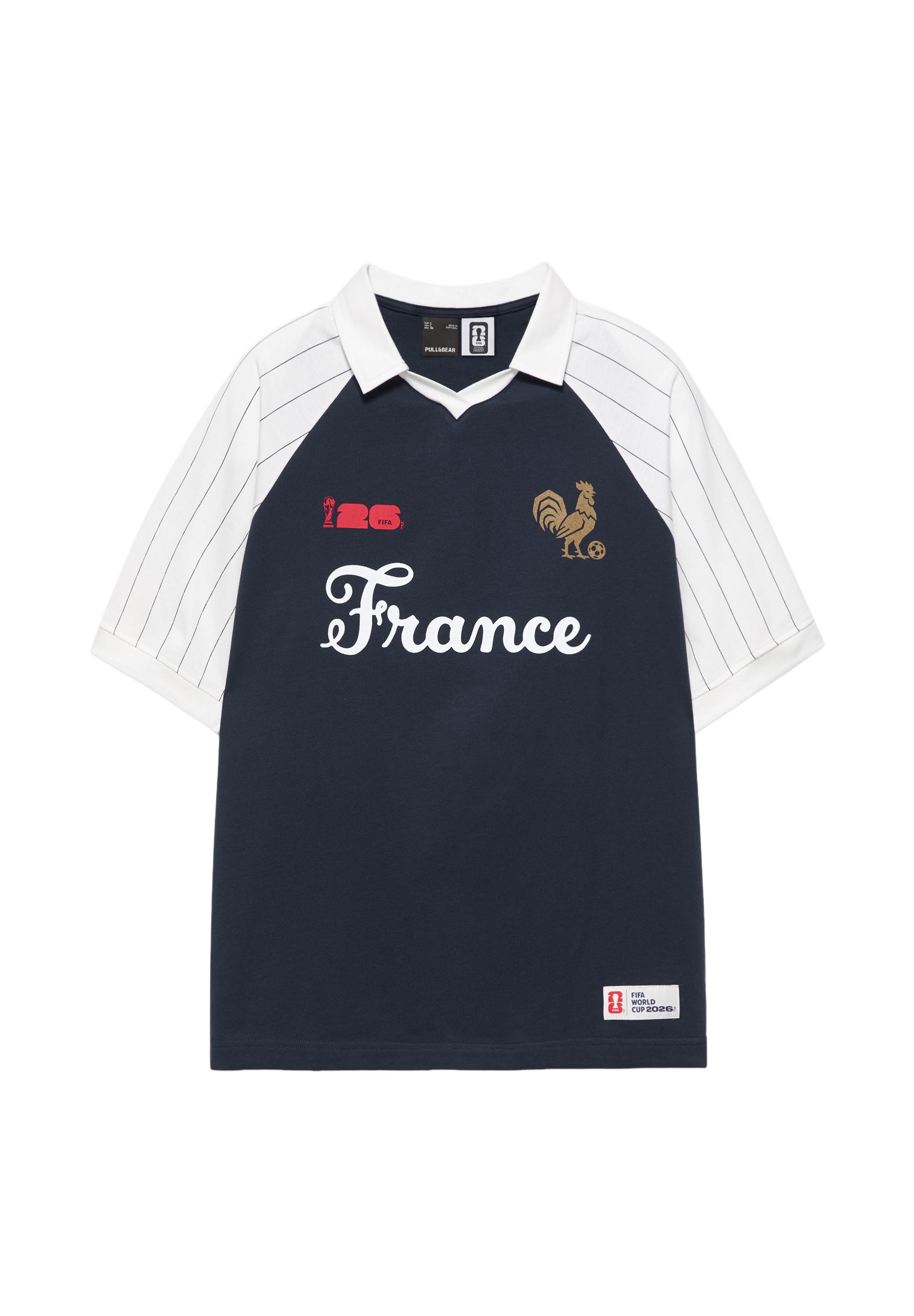 France FIFA WORLD CUP 26™ polo shirt — Navy (alternate view)