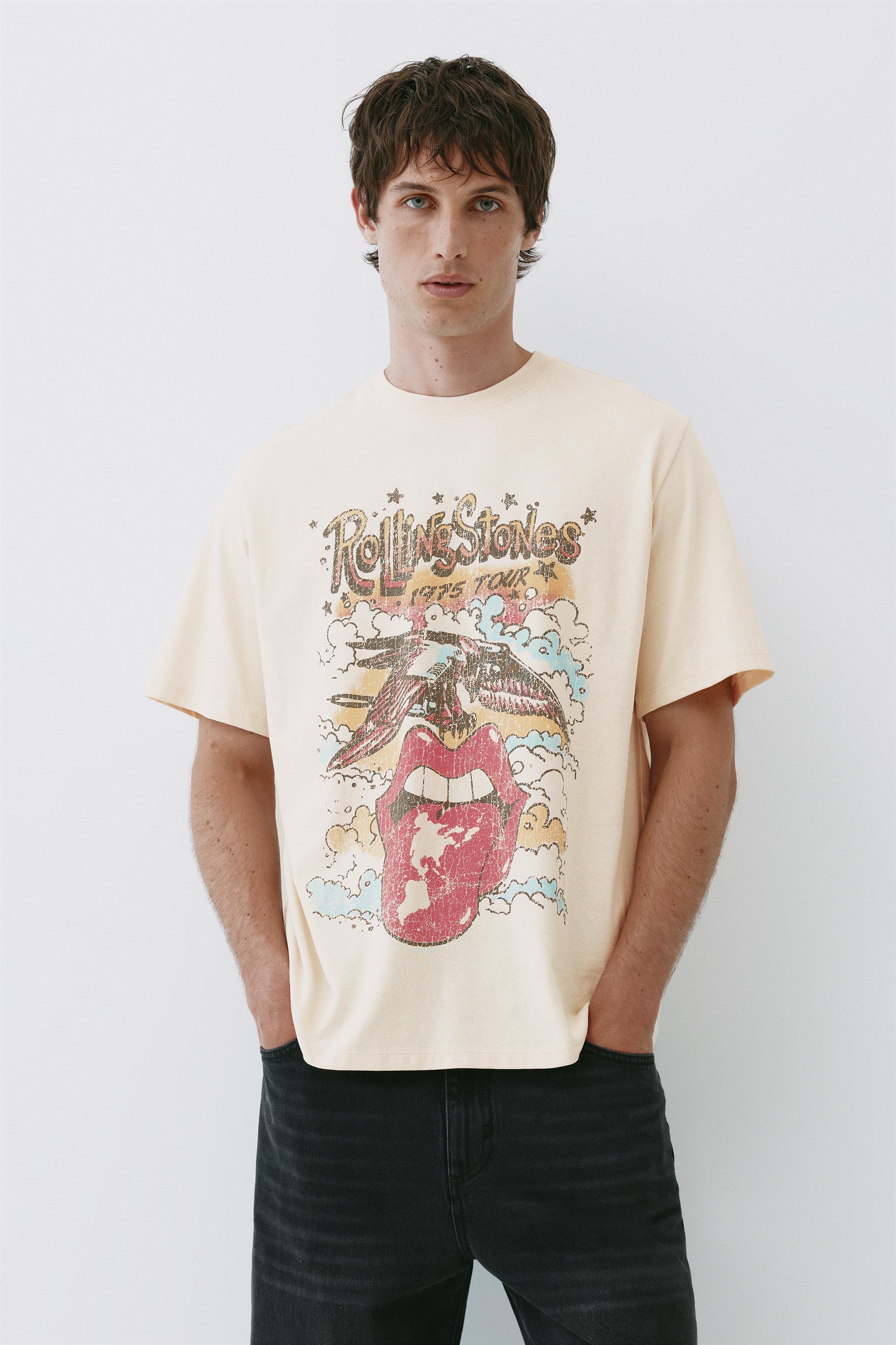 Rolling Stones T-shirt — Off white