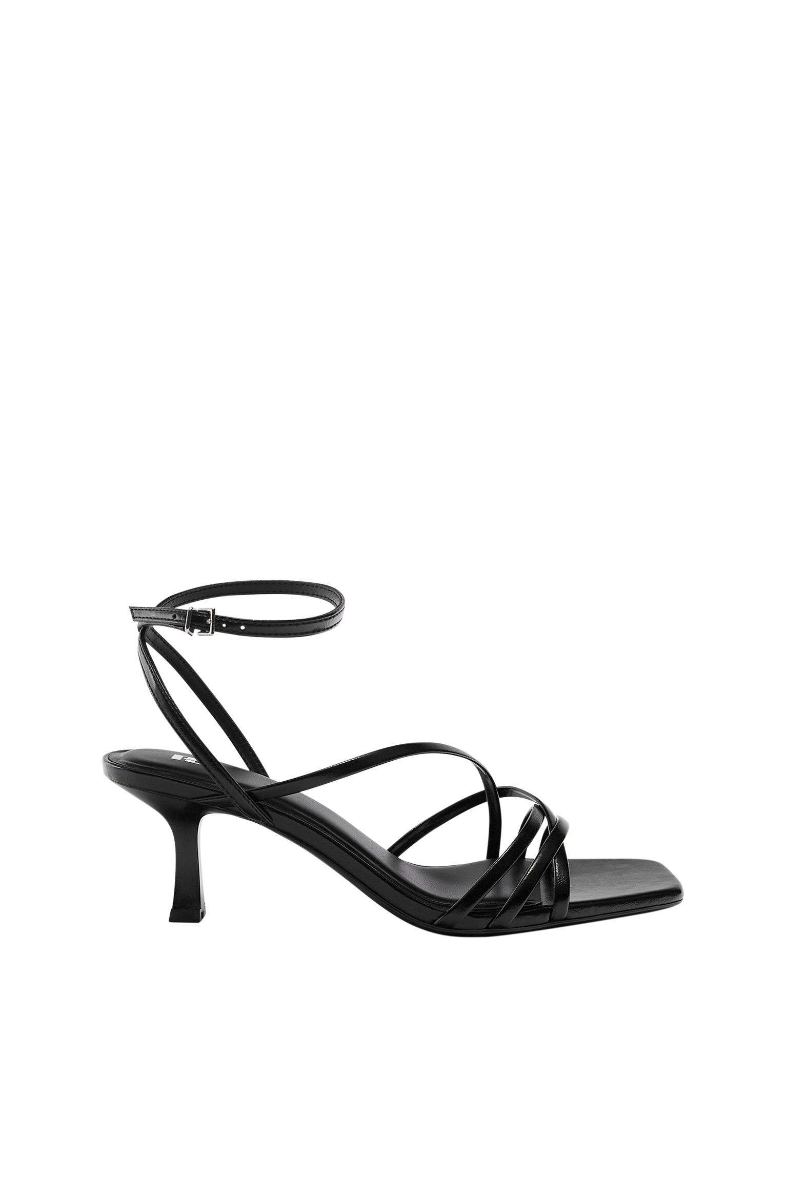 Bantlı topuklu sandalet - Görsel 40