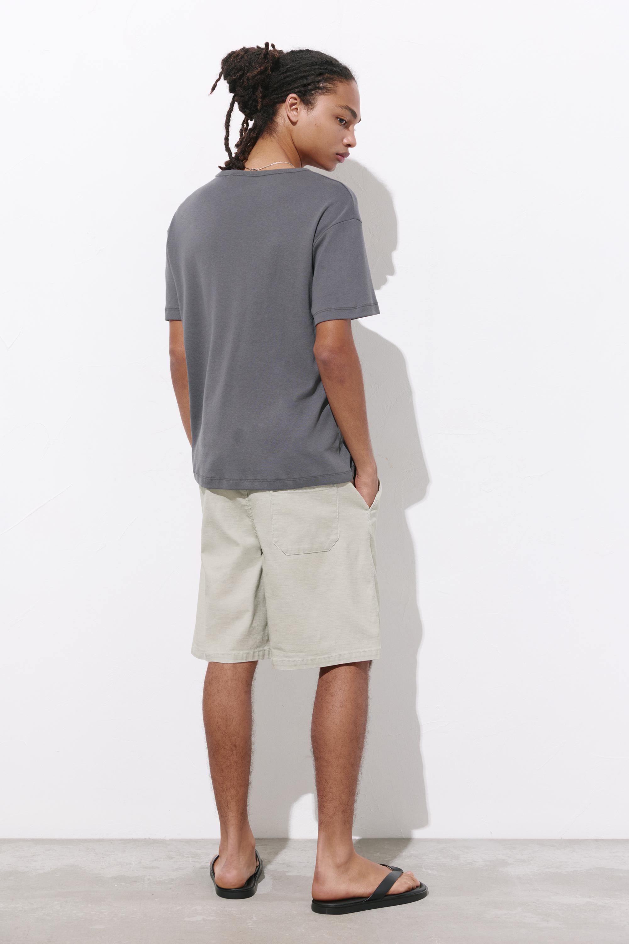 Bermuda sweat shorts — Mint