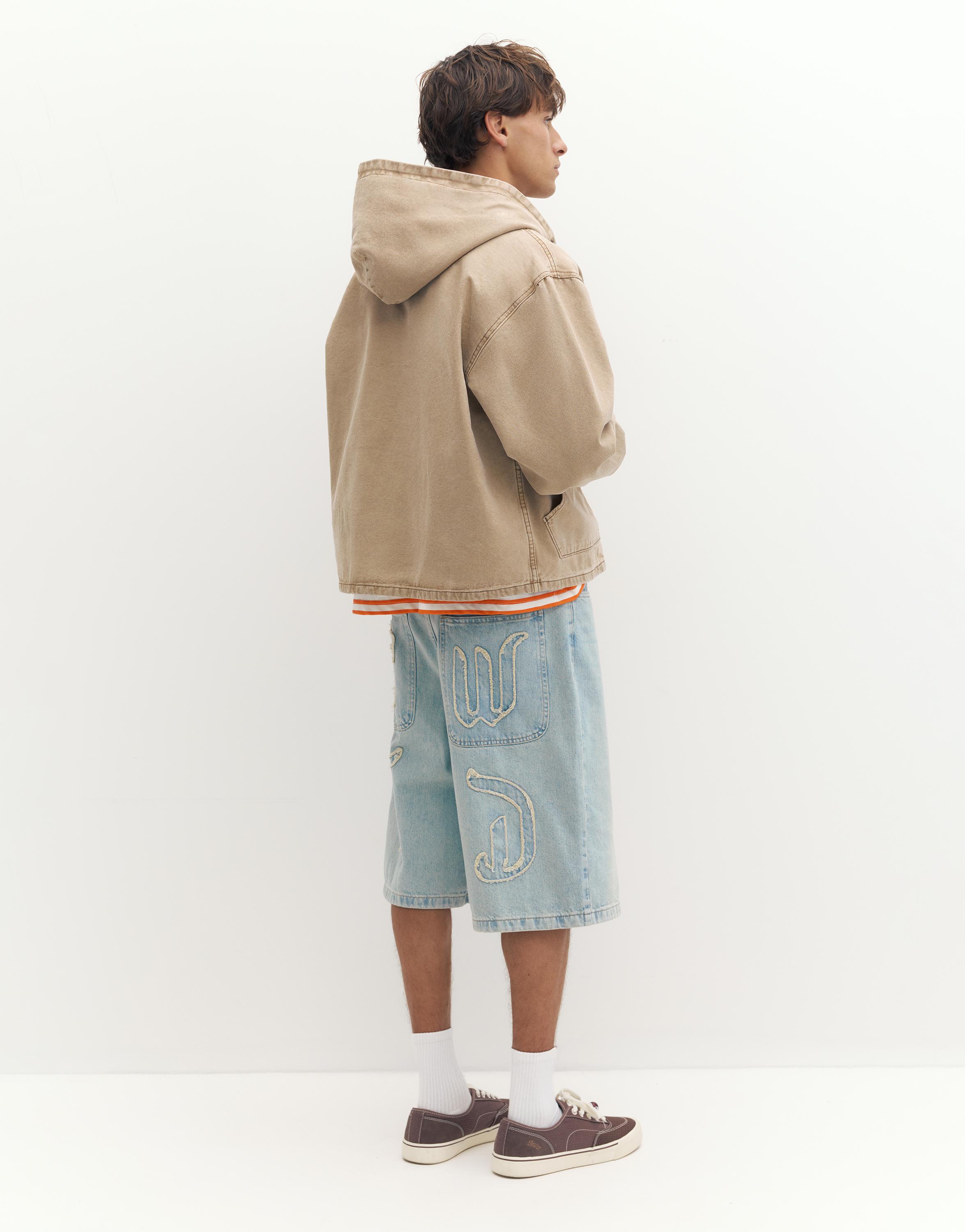 STWD Skater denim bermuda - Görsel 10