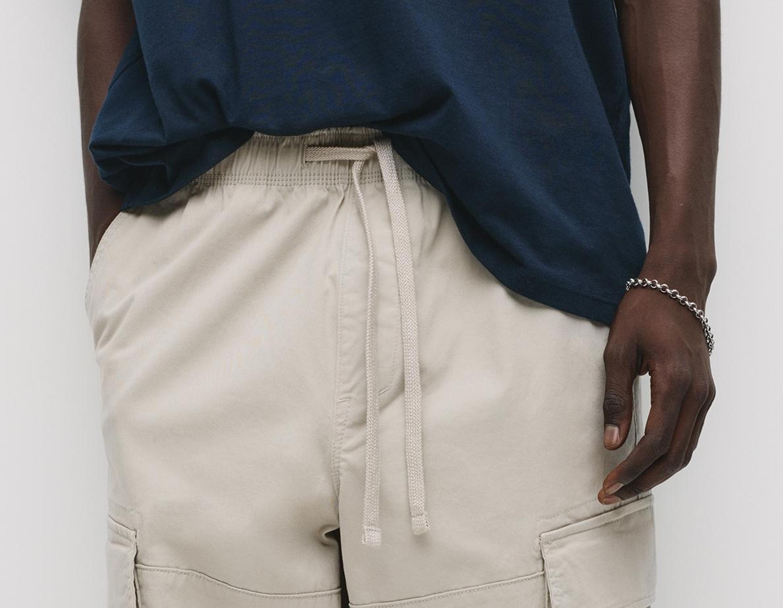 Cargo jogger trousers — Ice