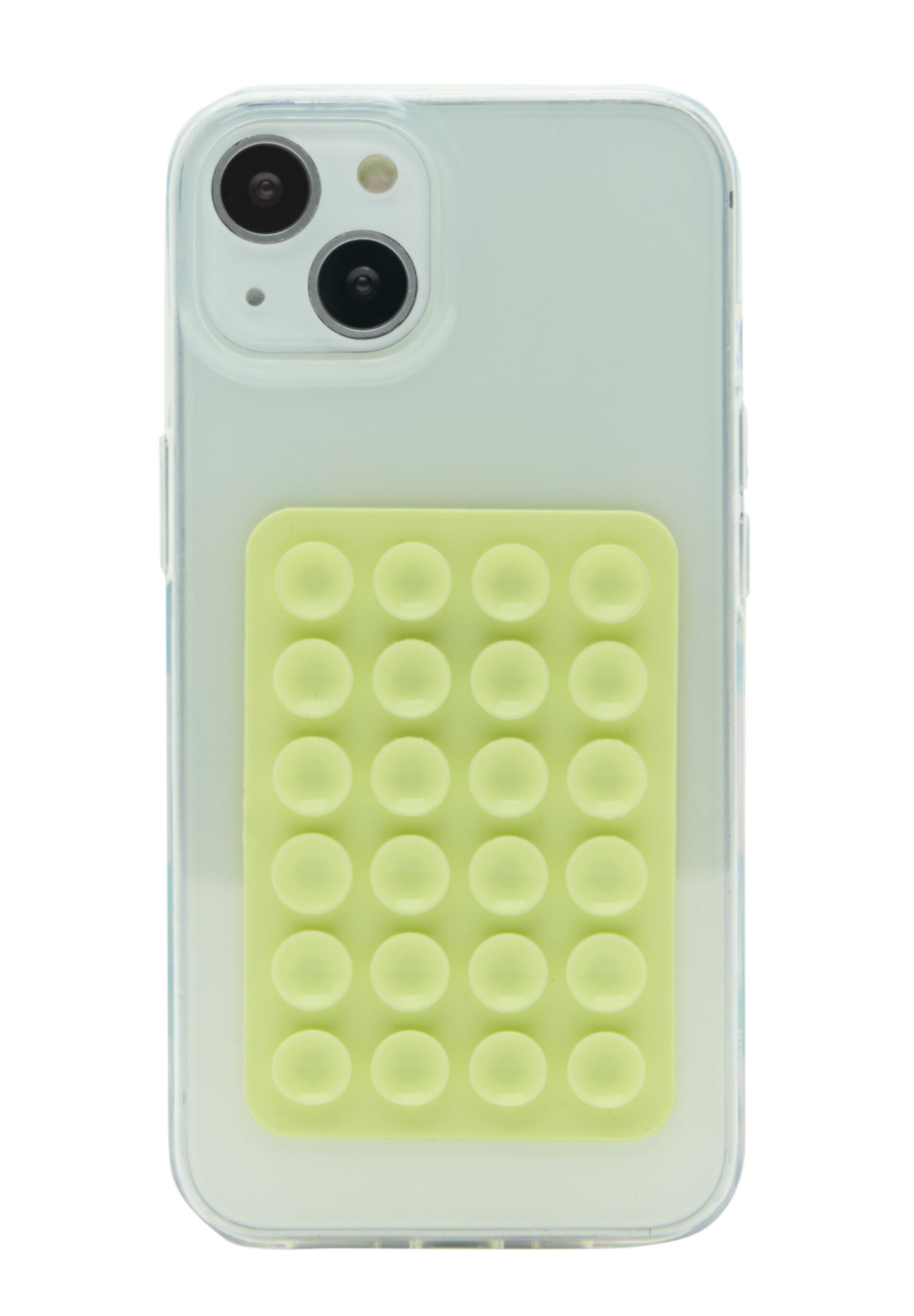Suction cup iPhone case — Yellow (alternate view)