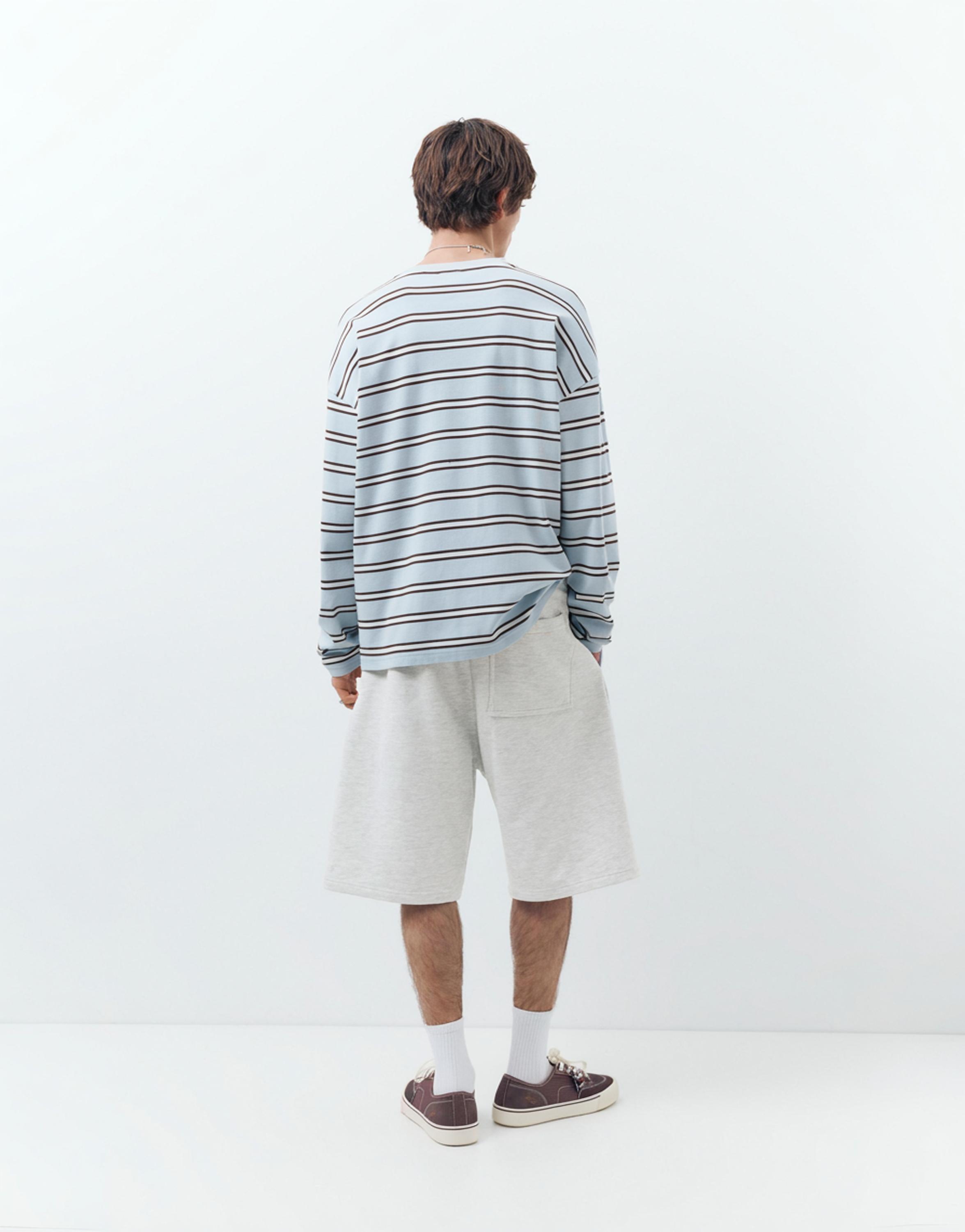 Wide leg jogger bermuda - Görsel 31