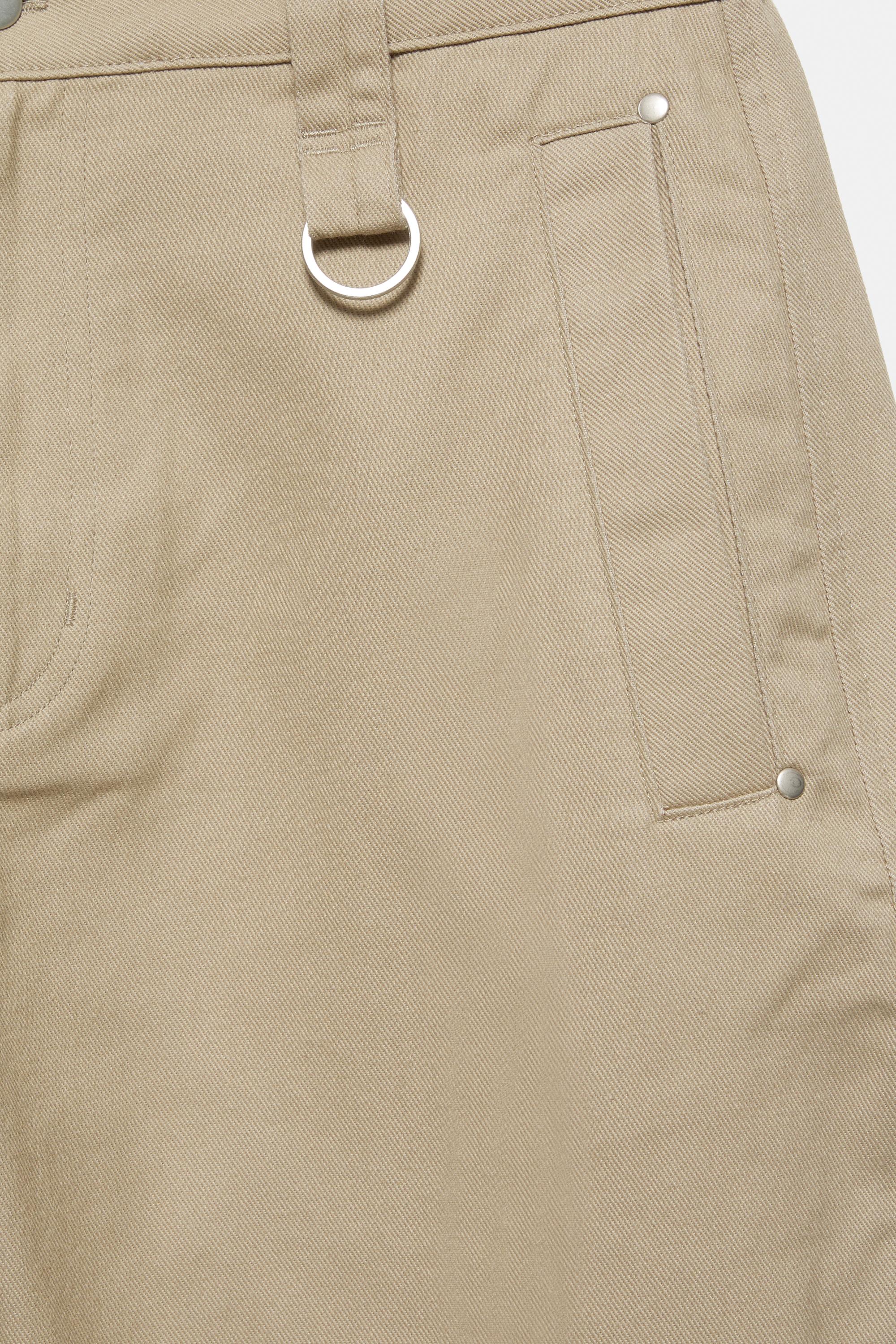 Barrel leg trousers — Ocher