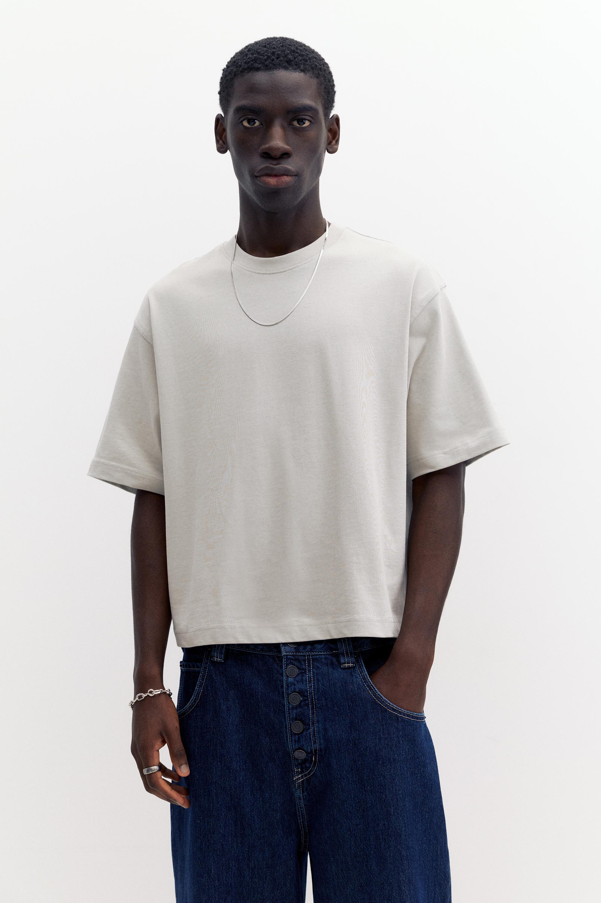 T-Shirt Cropped Maniche Corte